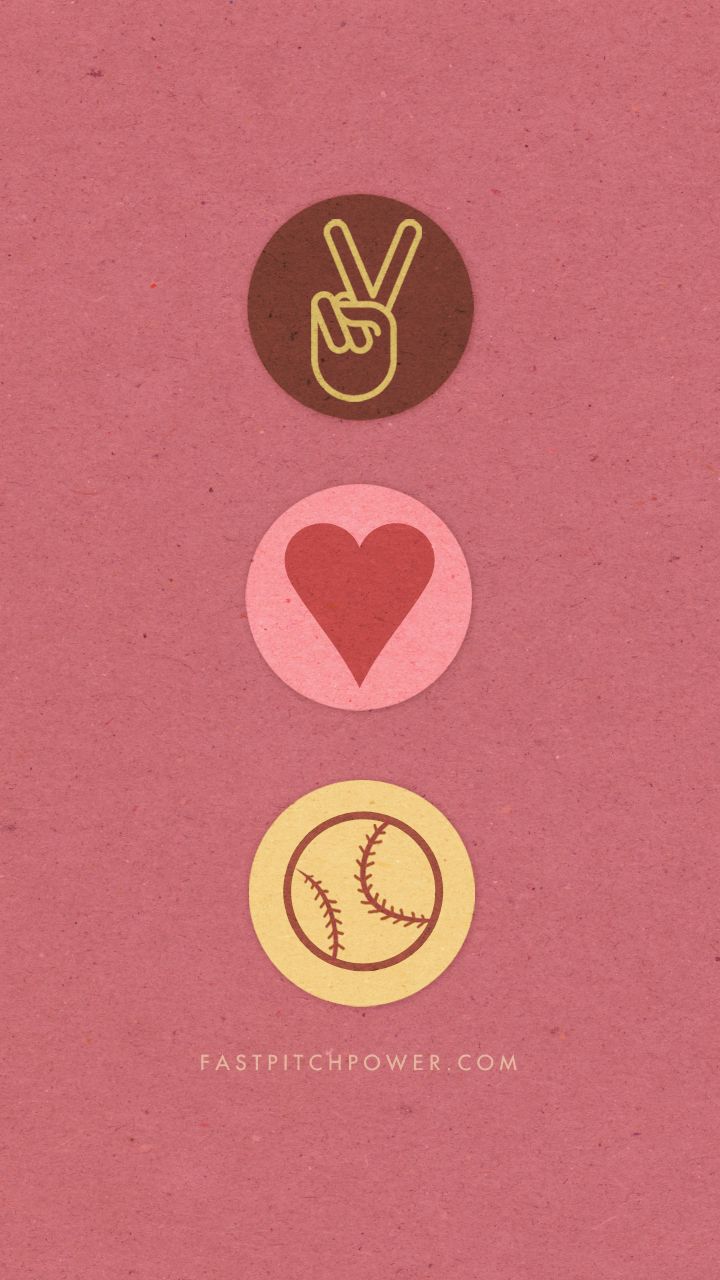 Free Softball Cell Phone Wallpaper