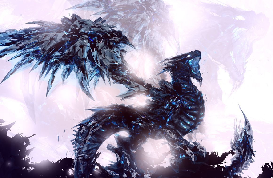 Crystal Dragon Wallpaper Free Crystal Dragon Background 2020. Dragon picture, Dragon art, Ice dragon