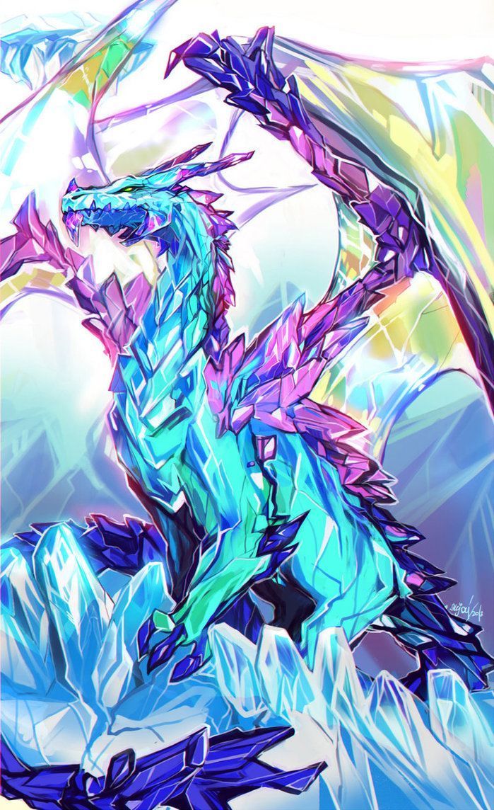 Crystal Dragon Wallpaper Free Crystal Dragon Background 2020. Dragon artwork, Mythical dragons, Mythical creatures art