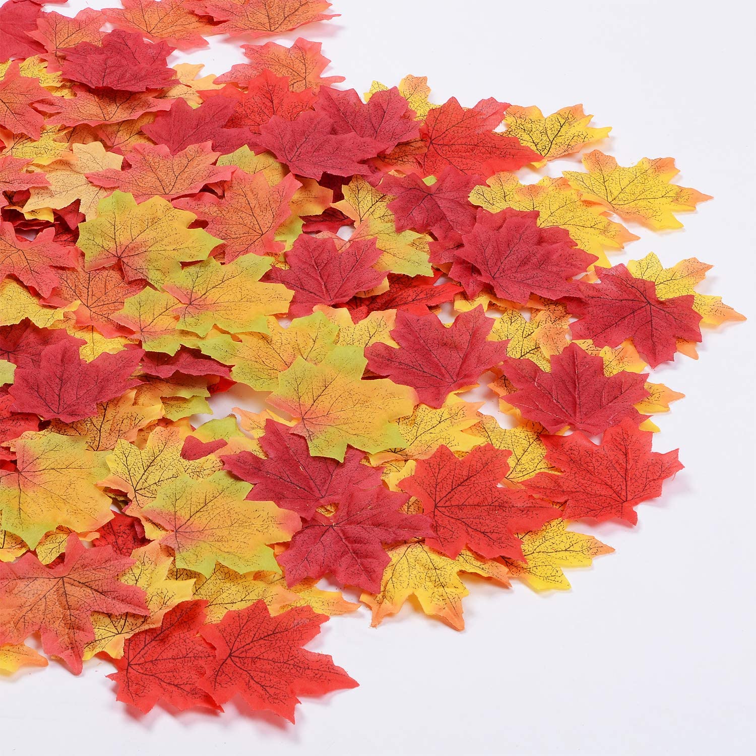 Lvydec 300 Pcs Fall Maple Leaves, 6 Color Artficial Autumn Leaves Decoration for Wedding Party Home Thanksgiving Day DIY and Craft: Amazon.ca: Home & Kitchen