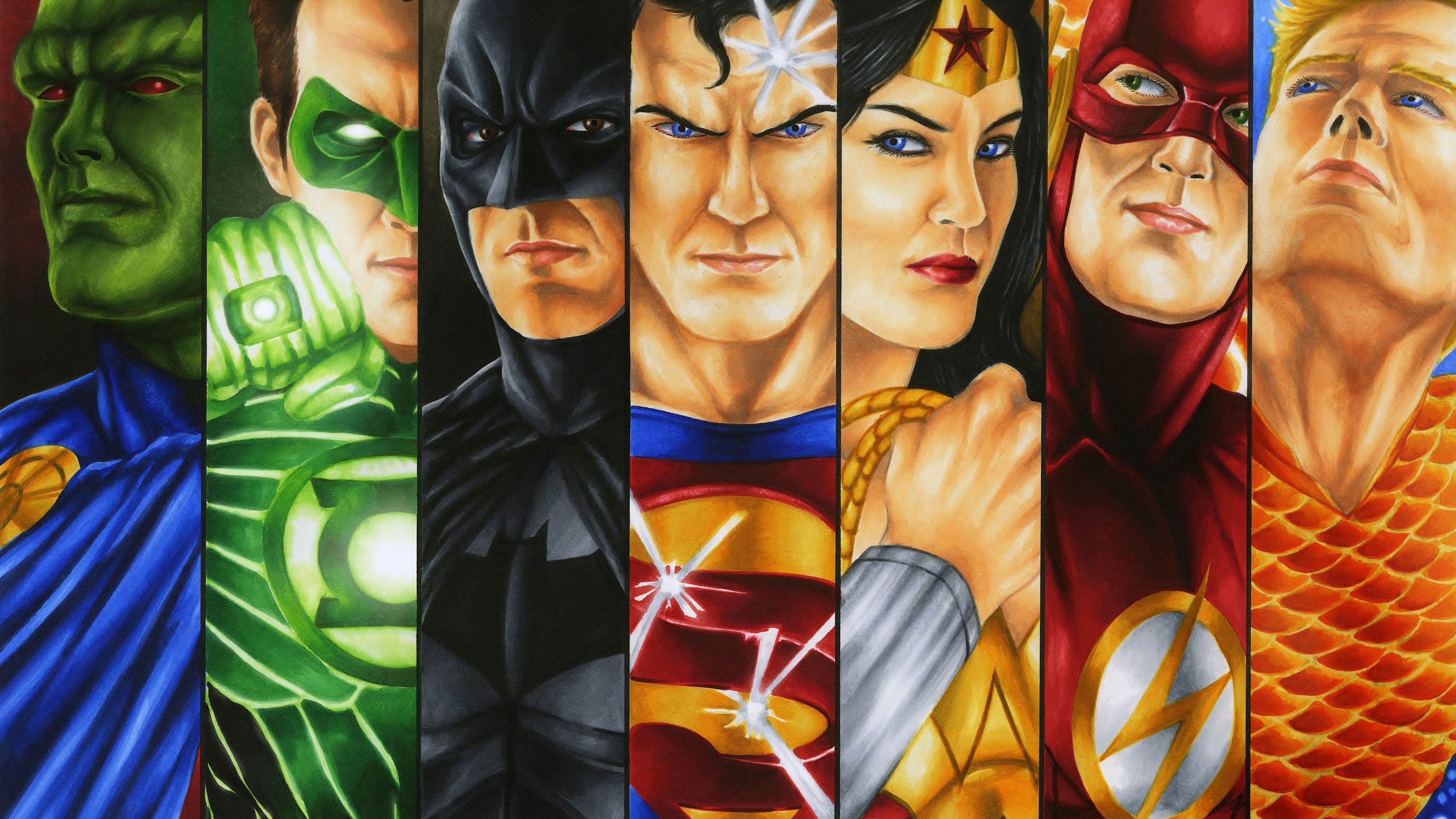 Justice League Heroes Fan Art 4k Superheroes Wallpaper, Justice League Wallpaper, Hd Wallpaper, Digital Art Wallpaper,. Justice League, Art Wallpaper, Fan Art