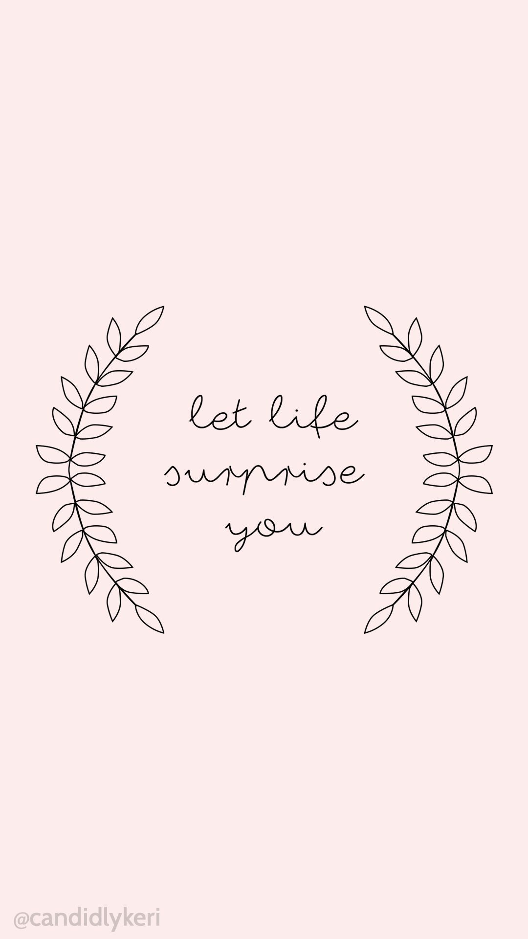 Cute Inspirational Quotes Wallpapers Wallpaper Cave