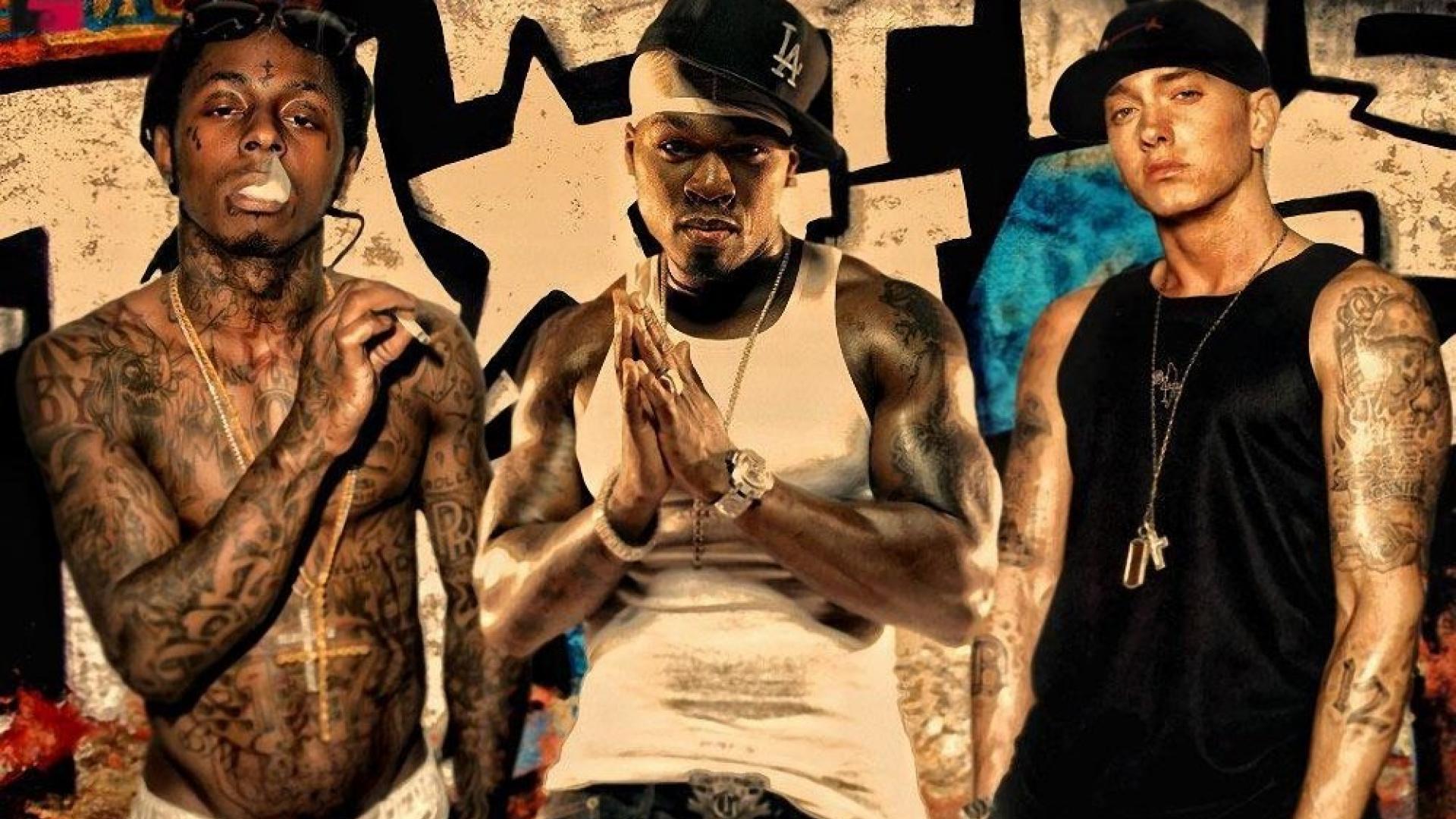 Eminem and Lil Wayne Wallpaper