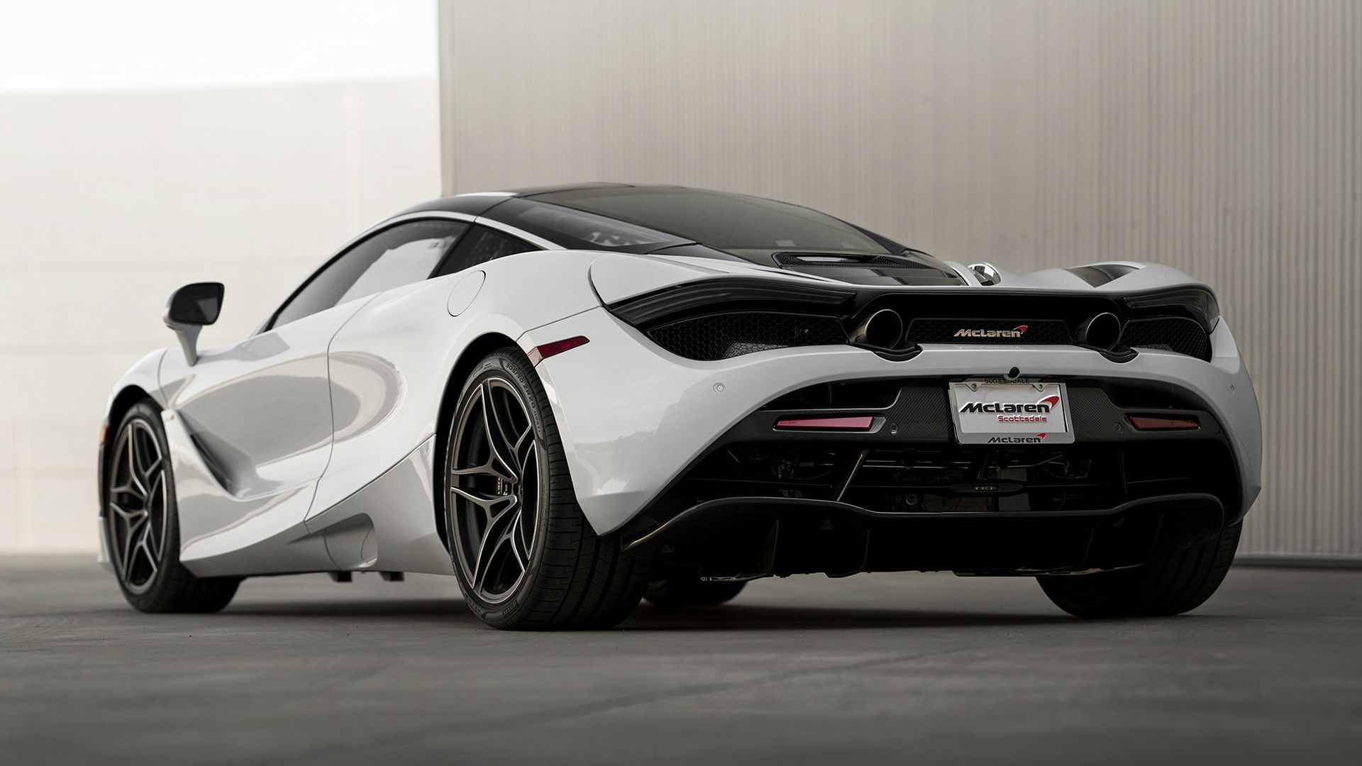 Coupe Mclaren 720s Sport Car Supercar White Car Wallpaper:1920x1080
