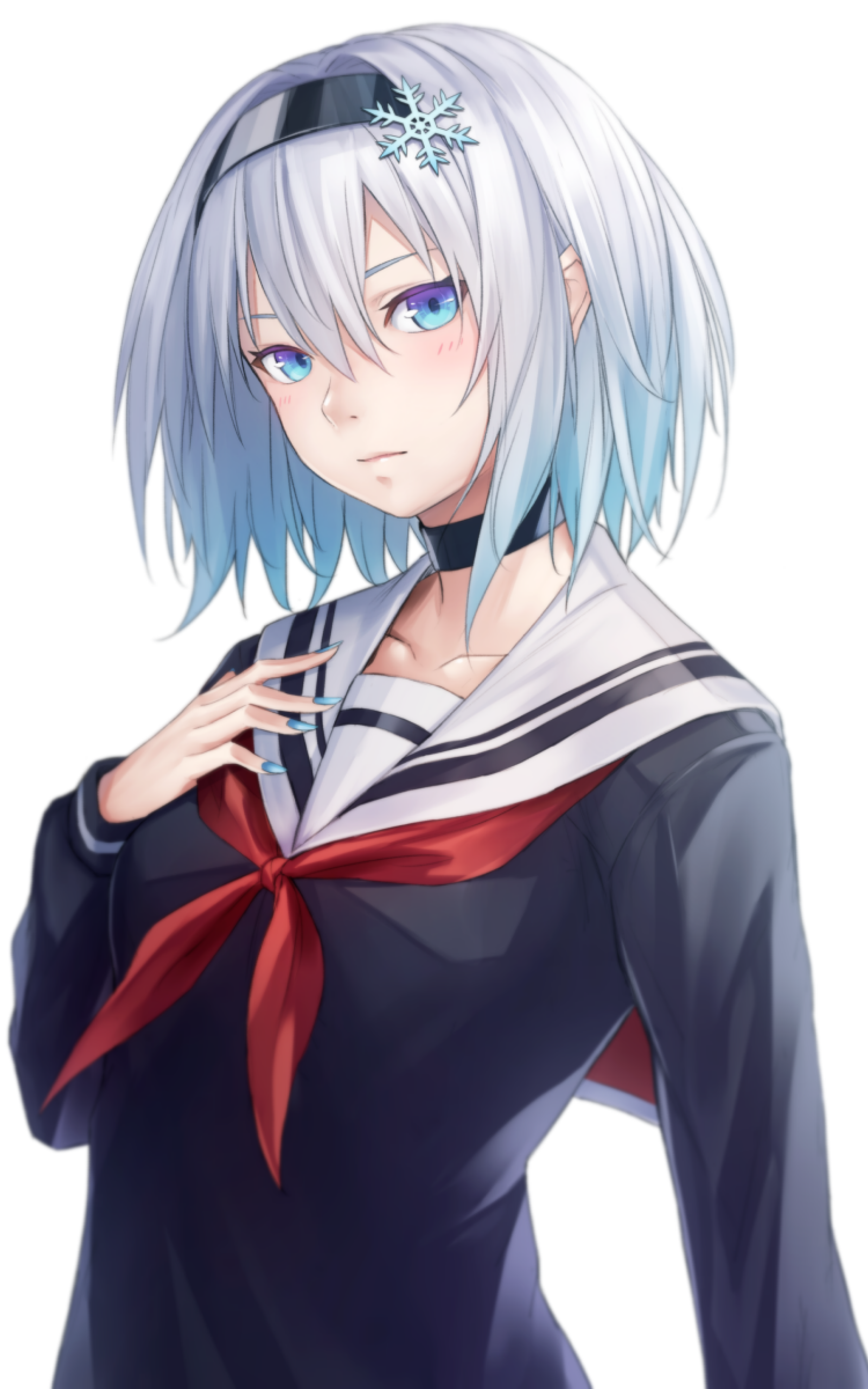 Download 1600x2560 Ryuuou No Oshigoto, Sora Ginko, Short Hair, Blue Eyes, School Uniform Wallpaper for Google Nexus 10