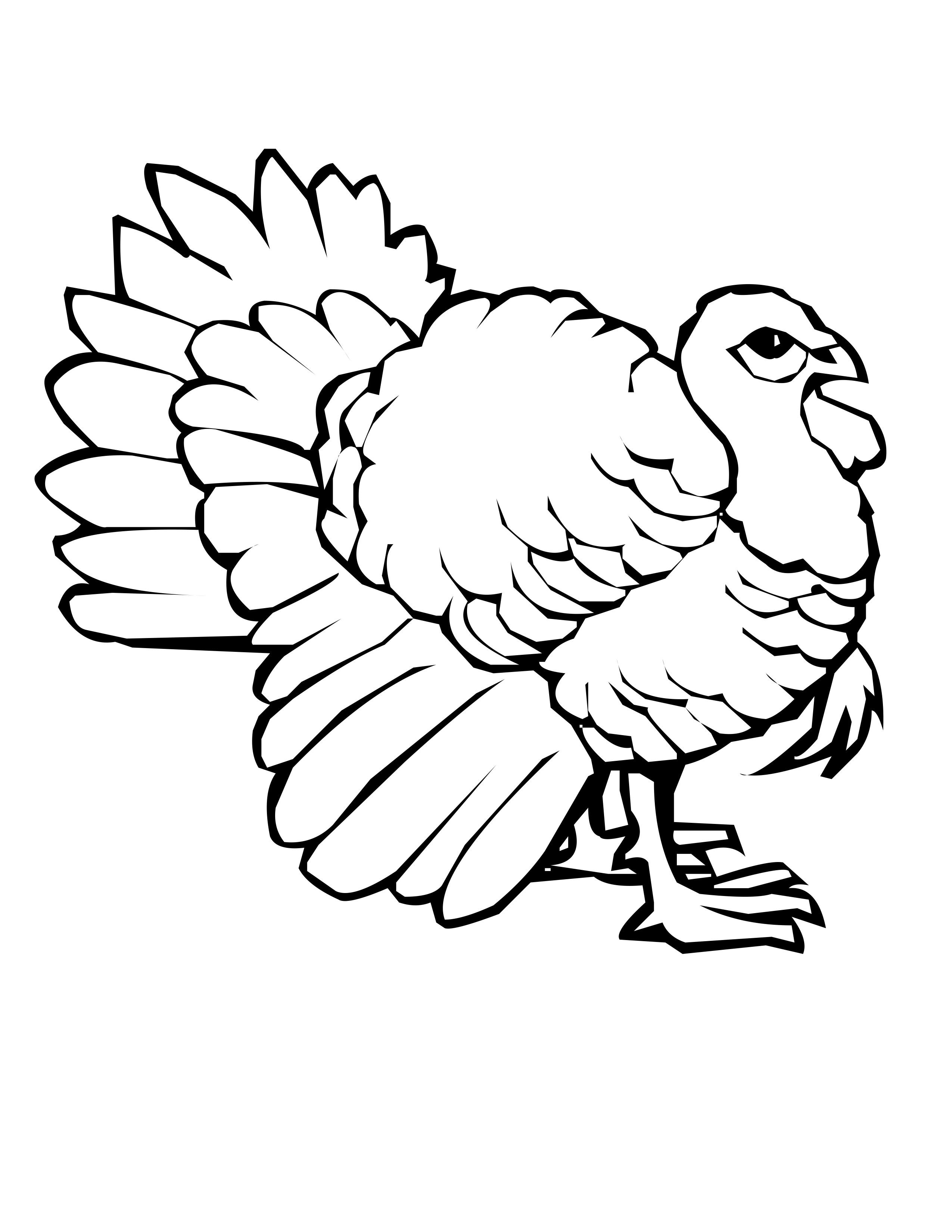 Free Turkey Drawing Picture, Download Free Clip Art, Free Clip Art on Clipart Library