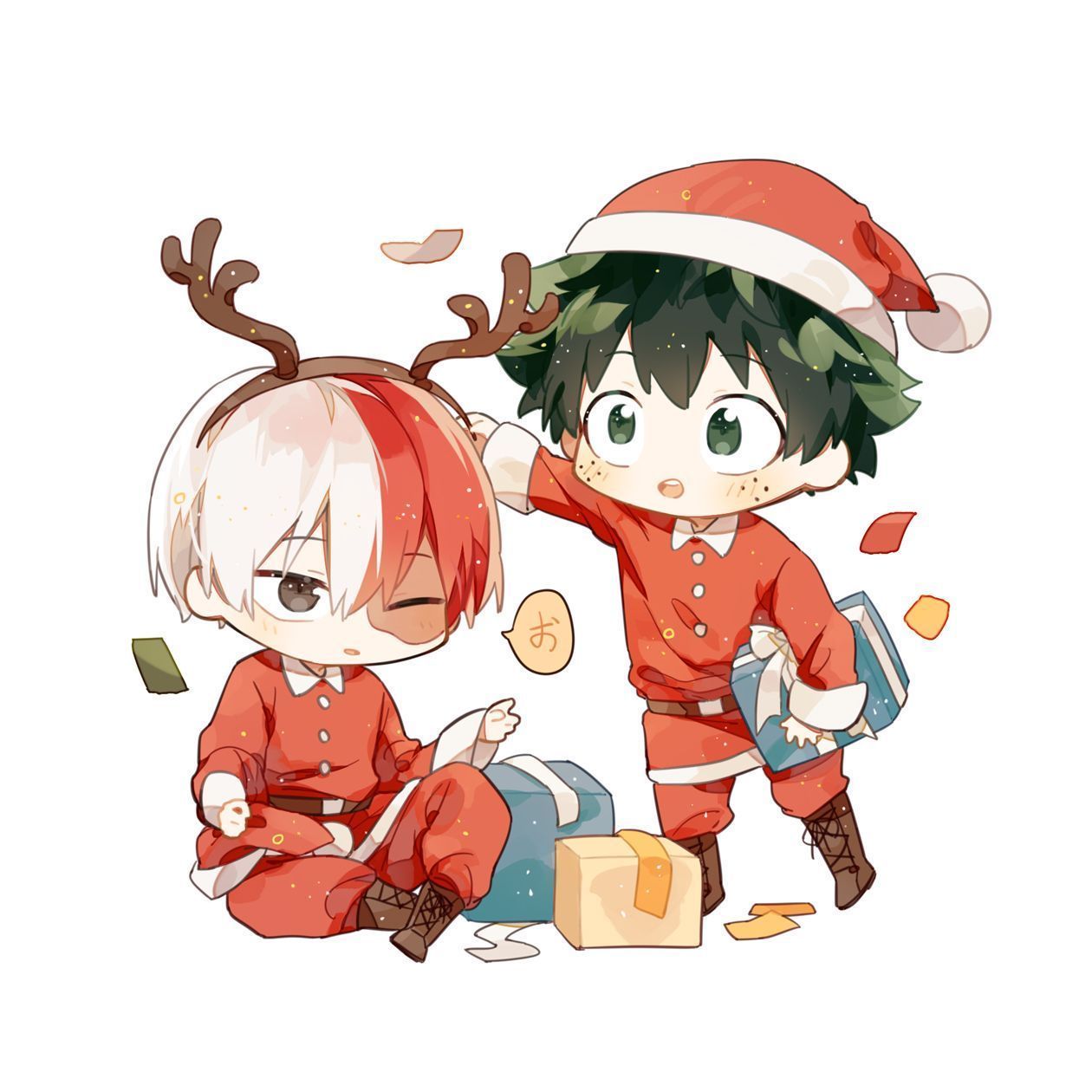 Tododeku Christmas Wallpapers - Wallpaper Cave