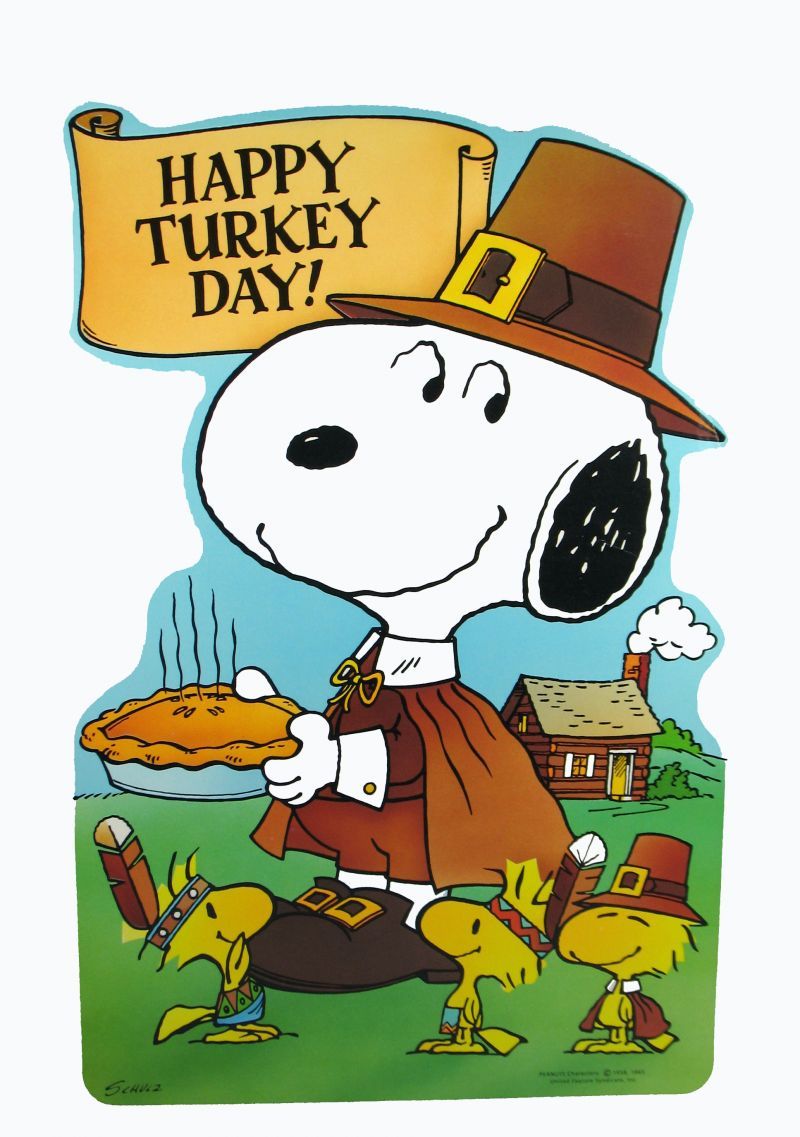 Snoopy Thanksgiving Wallpaper