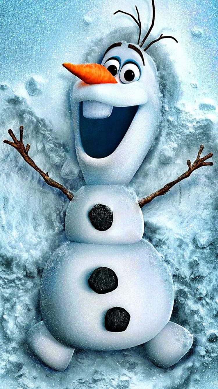 Free Frozen Olaf Snowman iPhone HD wallpaper. Disney wallpaper, Disney olaf, Disney movie club