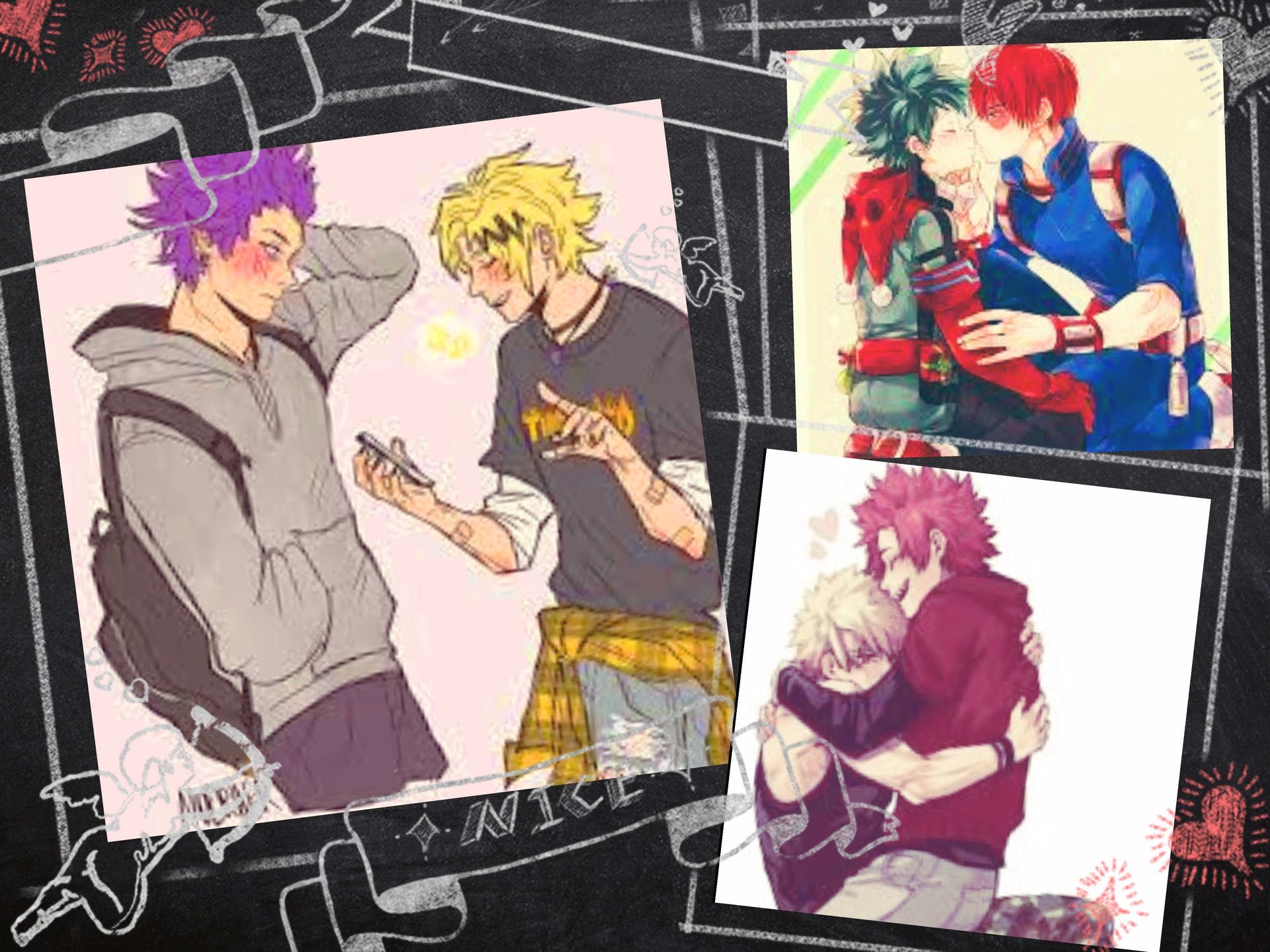 Tododeku & kiribaku comics (includes drawing and others ships) tododeku shinkami (comic 16)
