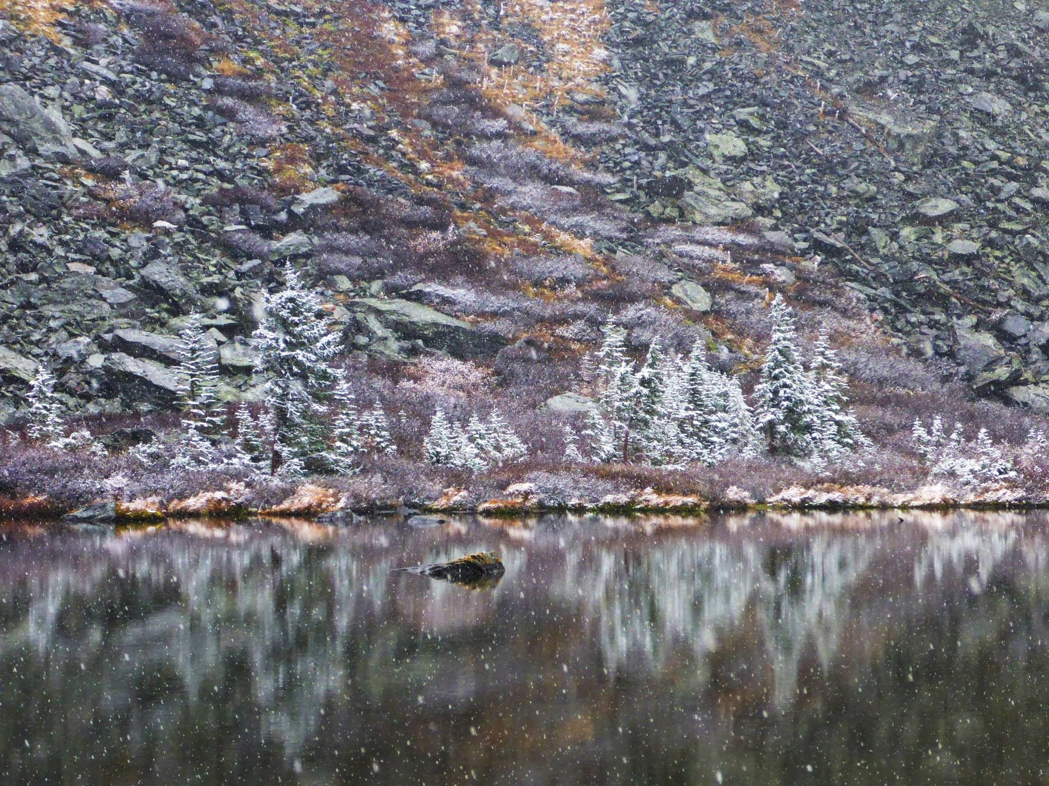 Winter is Coming to the Montana High Country in Paradise Valley HD wallpaper