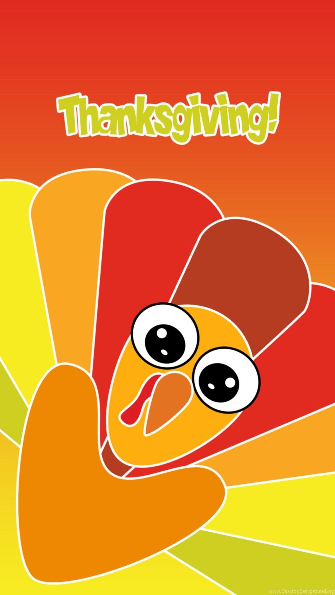 Cute Thanksgiving Turkey Mobile Wallpaper 21004 Desktop Background