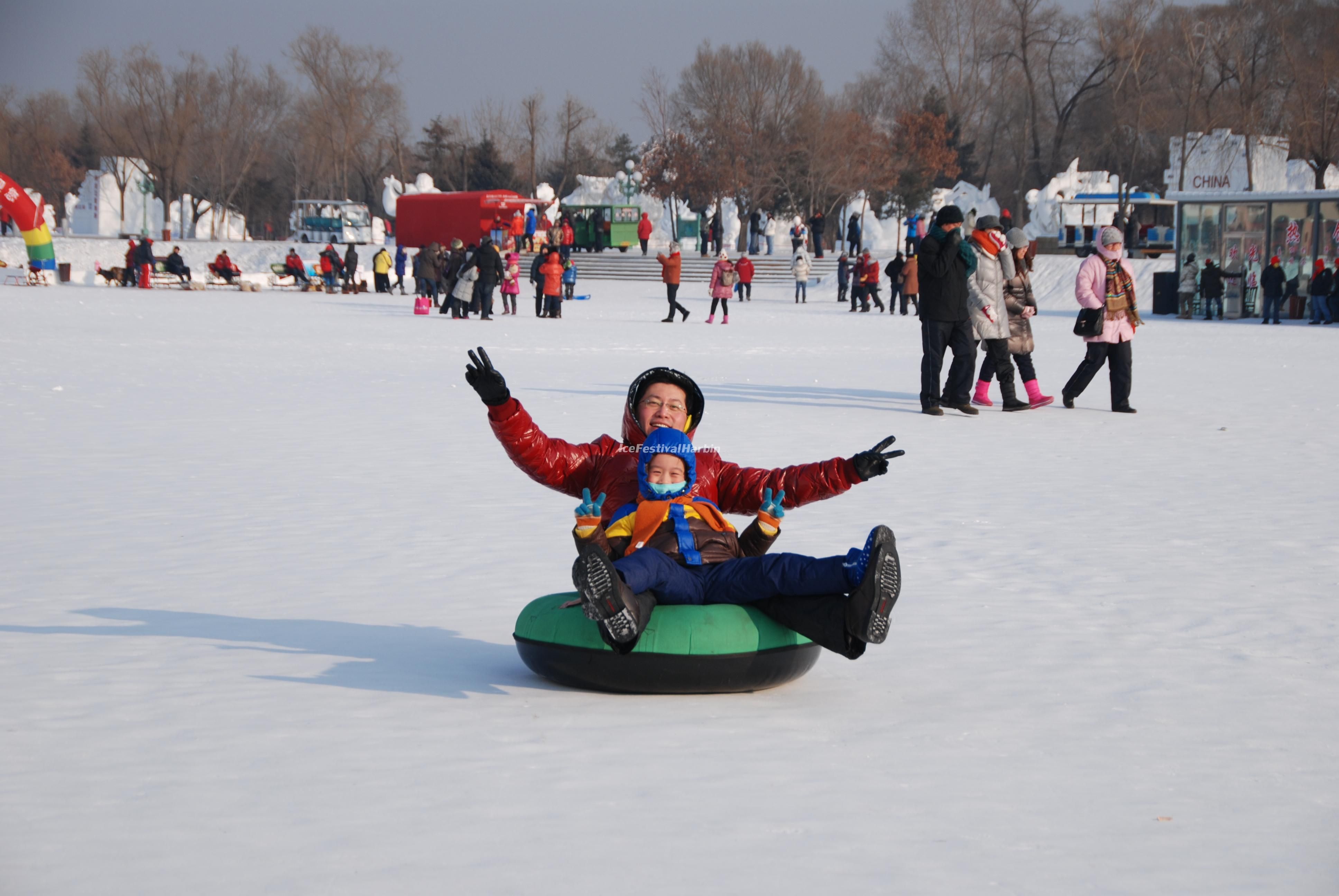 Harbin Winter Activities Ice Festival Wallpaper, China