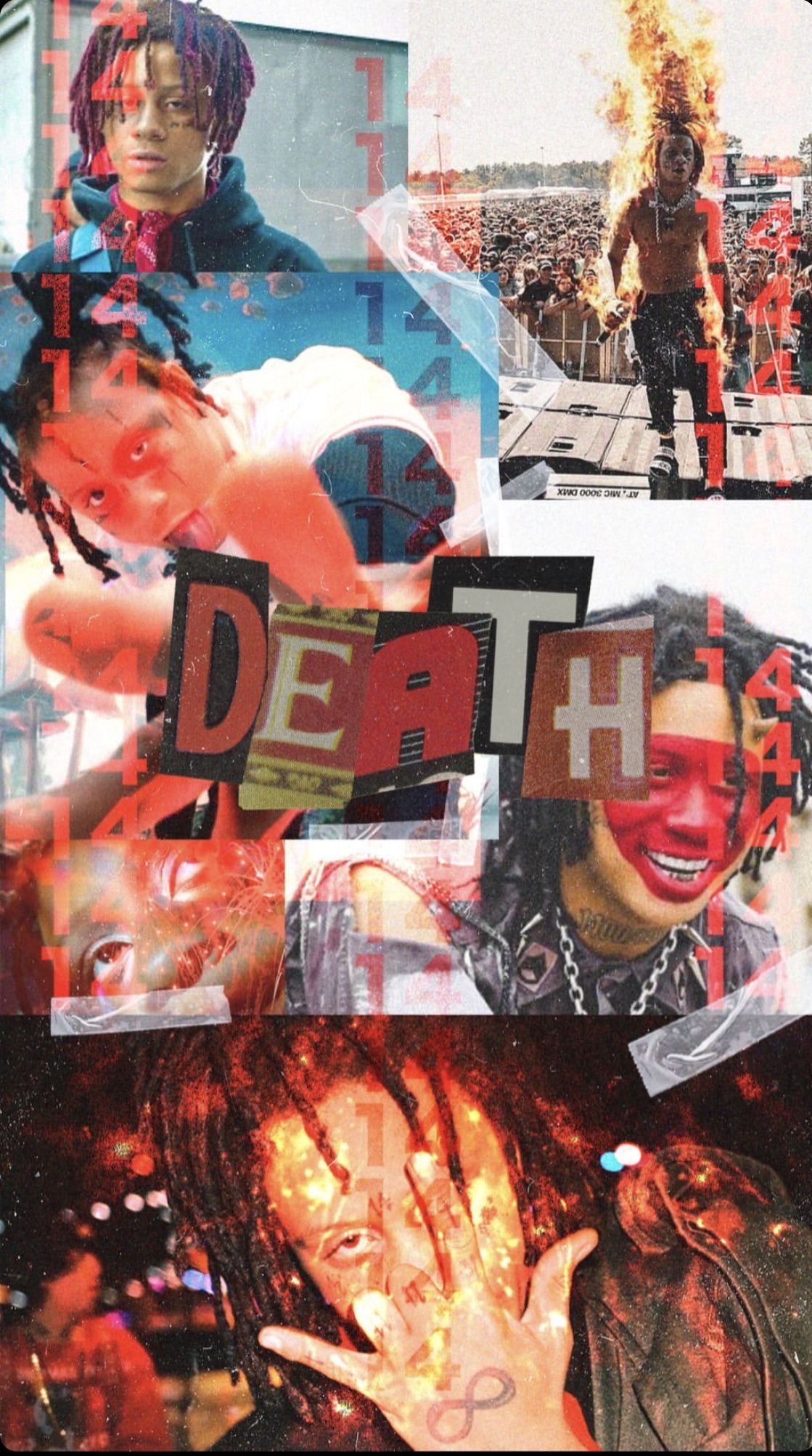 Trippie Red. Edgy wallpaper, Hypebeast wallpaper, Tupac wallpaper