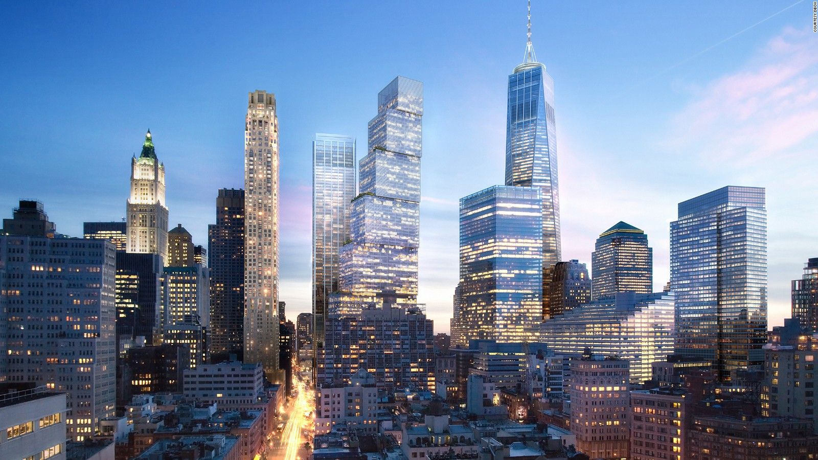 New World Trade Center tower unveiled