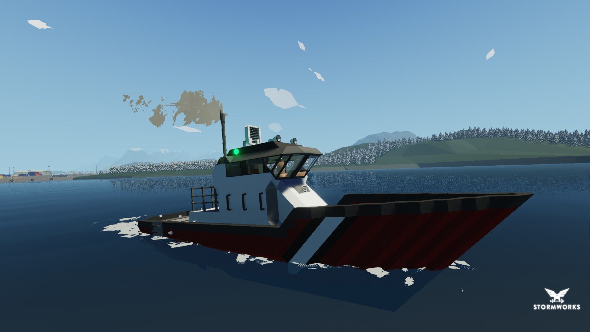 Just Discovered And Picked Up Stormworks On Monday And Am Having An Absolute Blast Using The Editor! After 28 Hours Ish Of Work I Just Finished My First Boat, The Salish Scout