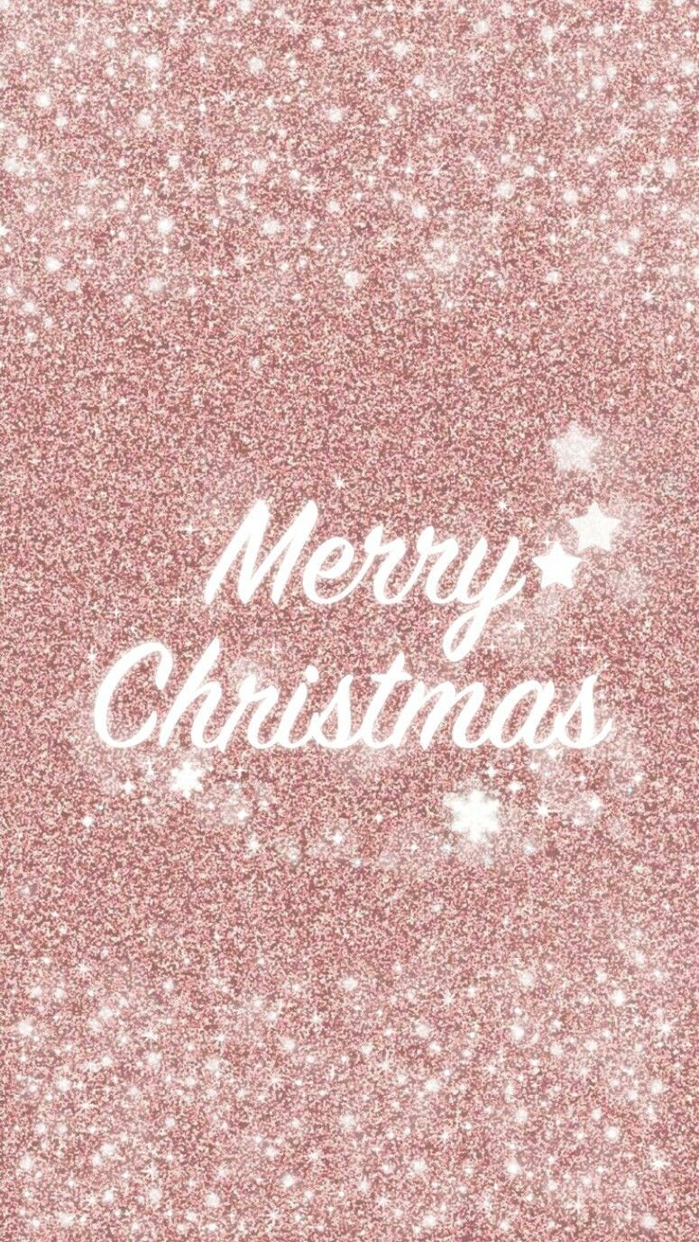 Merry Xmas ♡. Wallpaper iphone christmas, Rose gold wallpaper, Cute christmas wallpaper