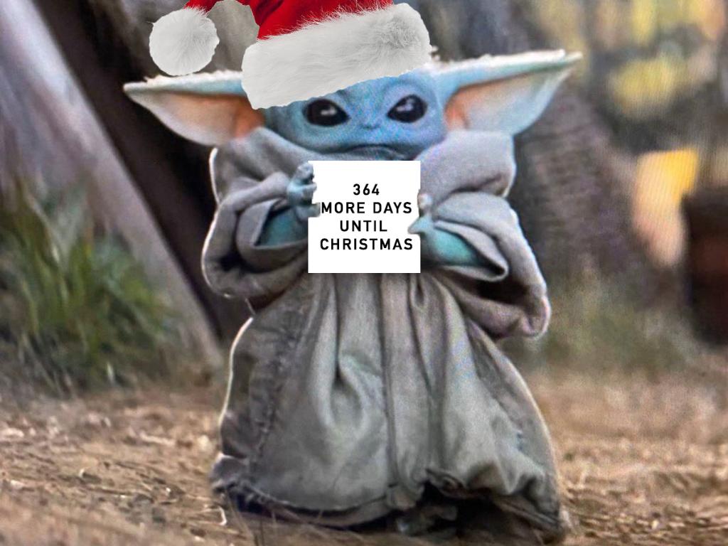 Golden 1 Center*** it. Baby Yoda Christmas countdown