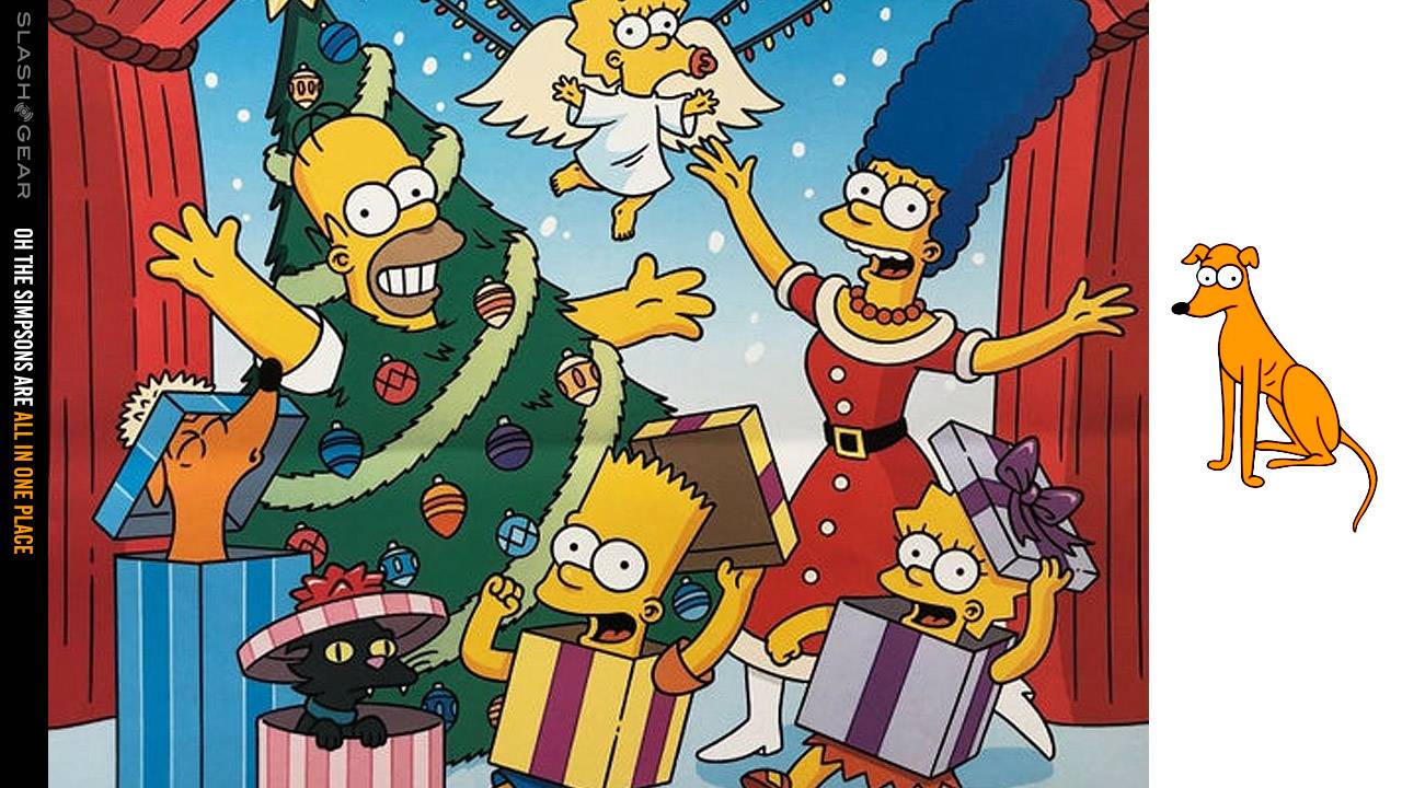 The Simpsons Xmas Wallpapers - Wallpaper Cave