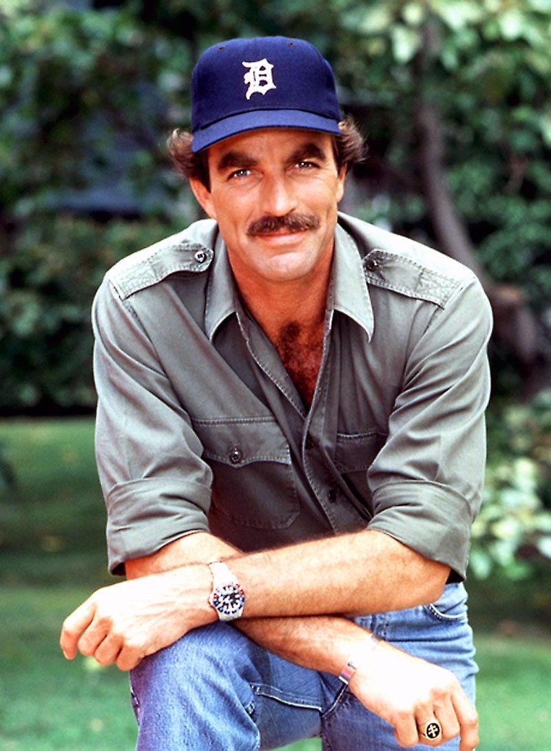 Tom Select And His Rolex GMT Master Pepsi. Tom Selleck, Selleck, Magnum Pi
