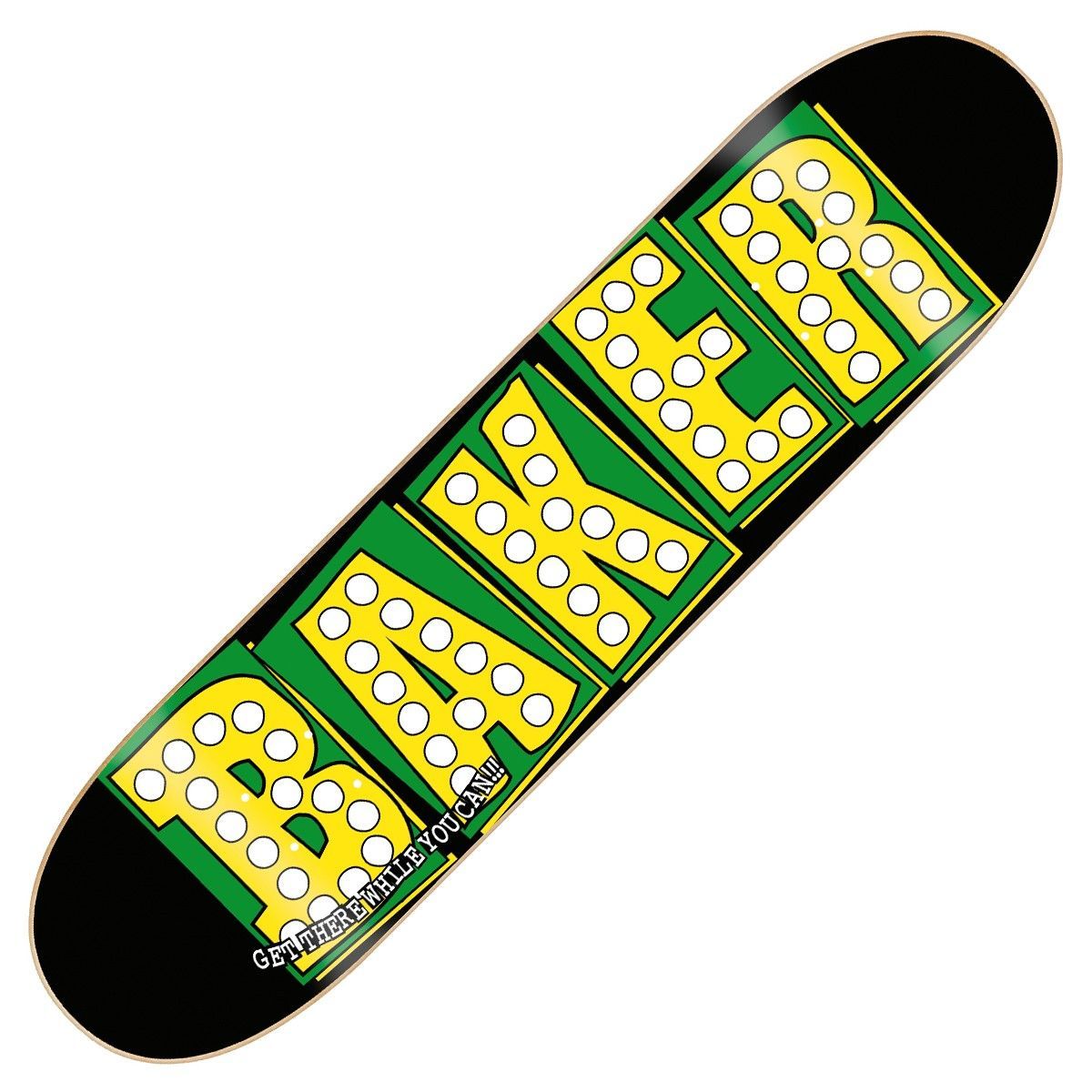 Board BAKER Skateboards Shake Junt black 8.19 inches 70 € grippée.