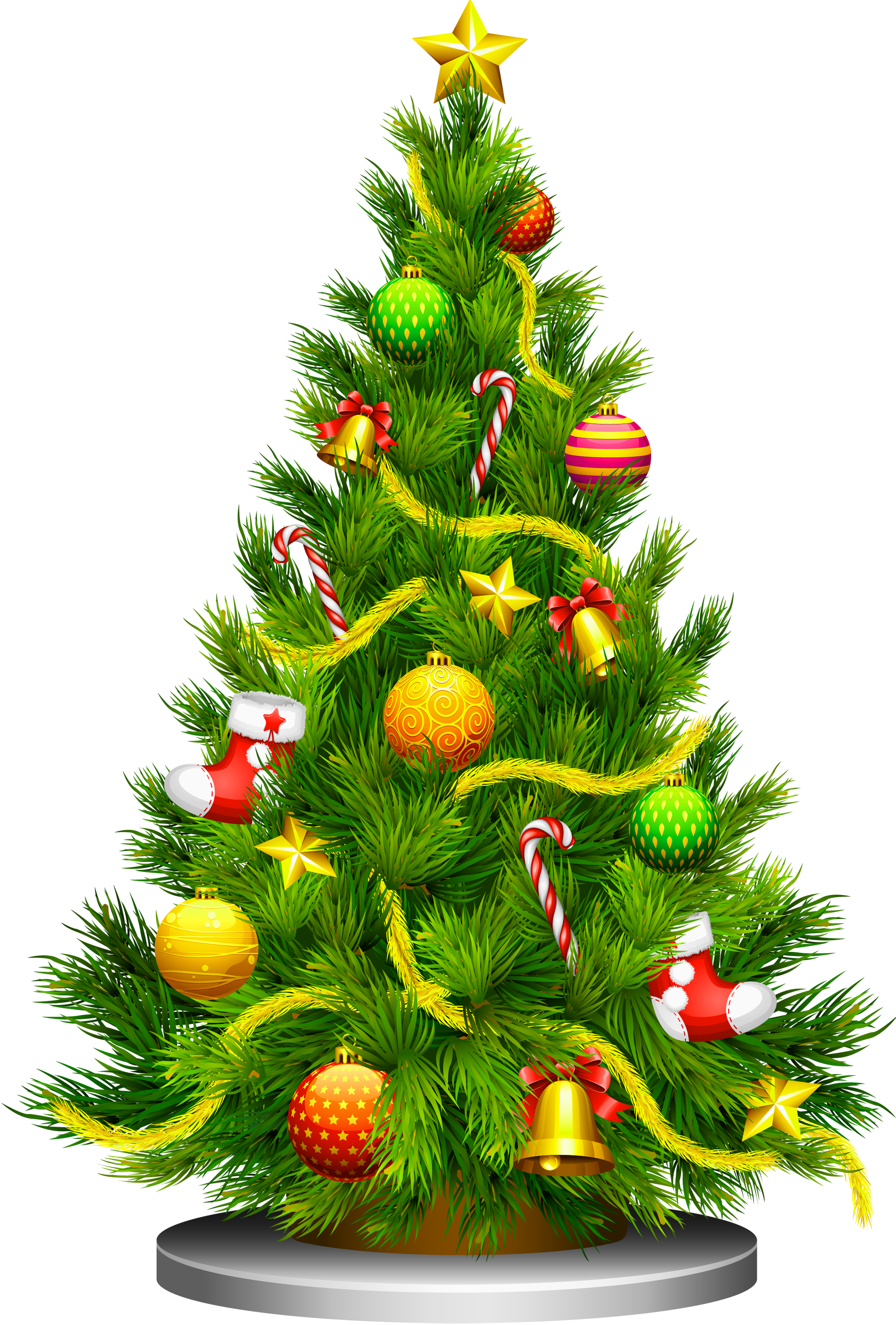 christmas tree Large Image. Christmas tree clipart, Christmas tree picture, Christmas tree with presents