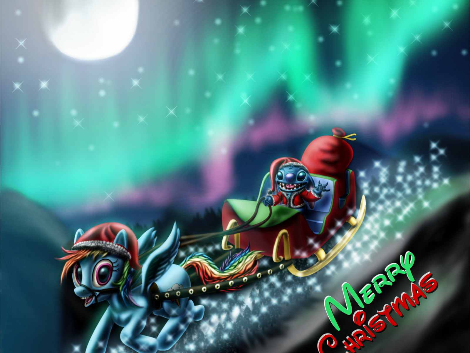 Stitch Christmas Wallpaper Desktop