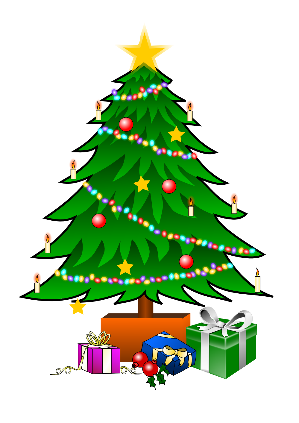 Free Christmas Trees Picture Free, Download Free Clip Art, Free Clip Art on Clipart Library