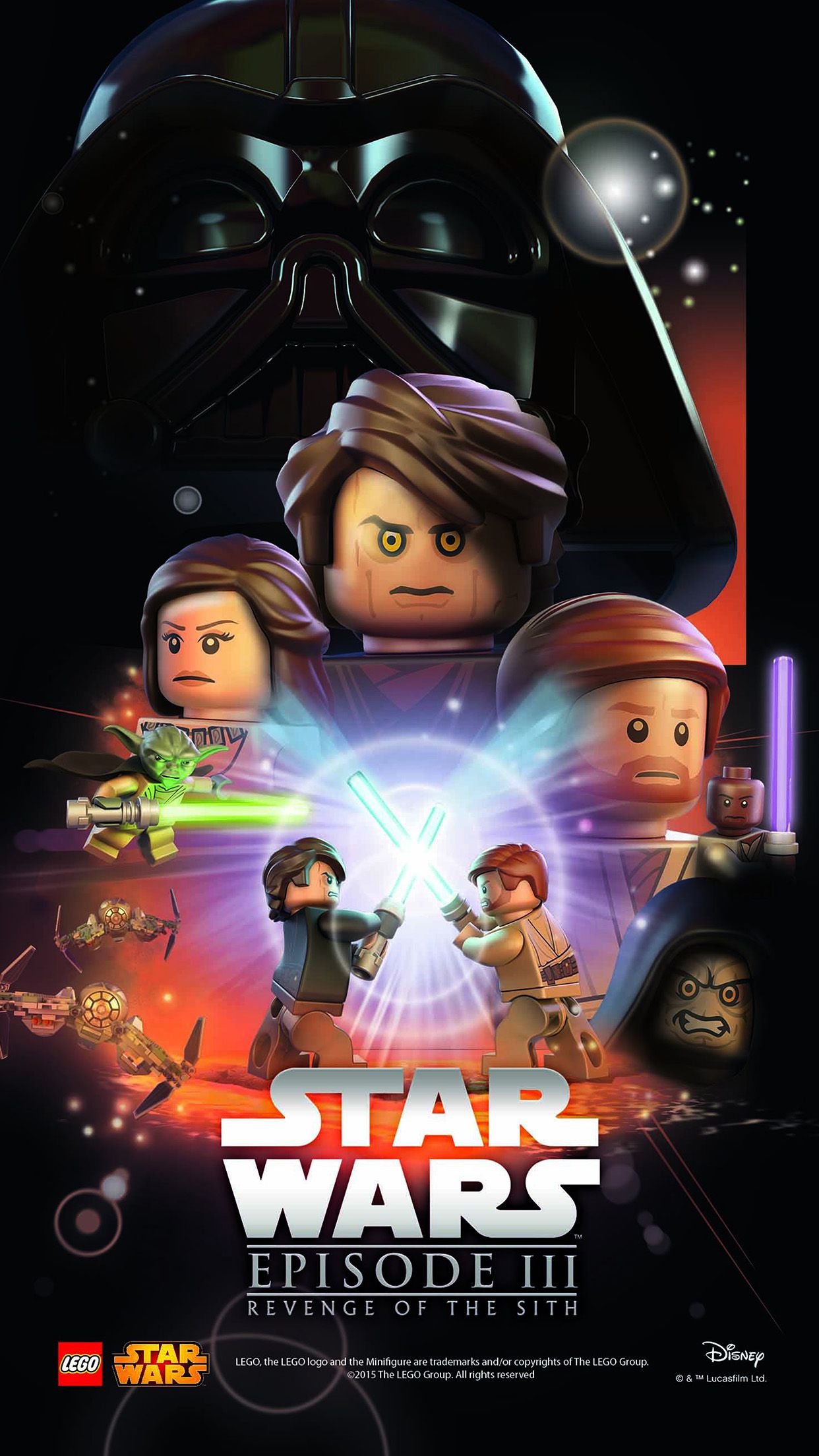 Starwars Lego Episode 3 Revenge Of The Sith Art Film Android wallpaper HD wallpaper