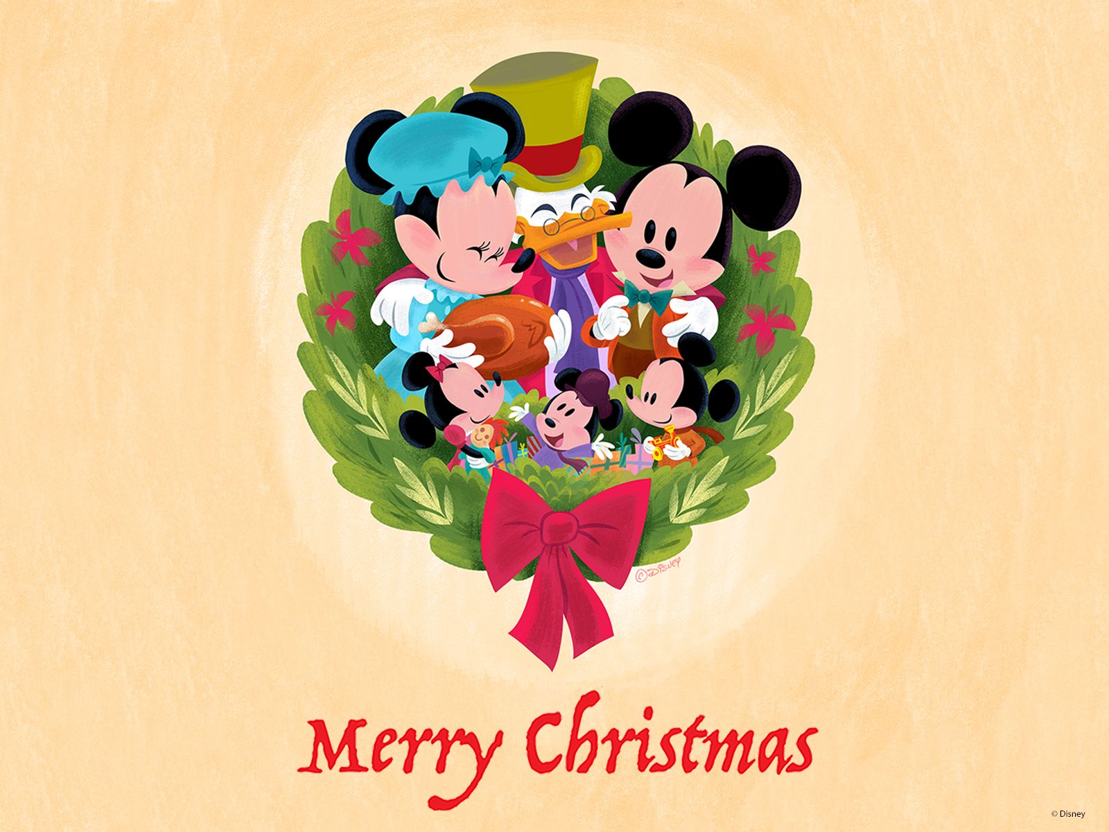 Disney Holiday Wallpaper