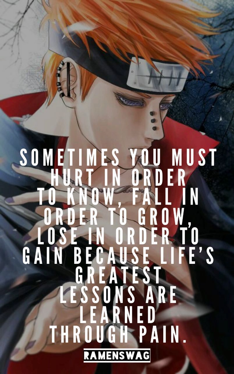 Pain Naruto Quotes