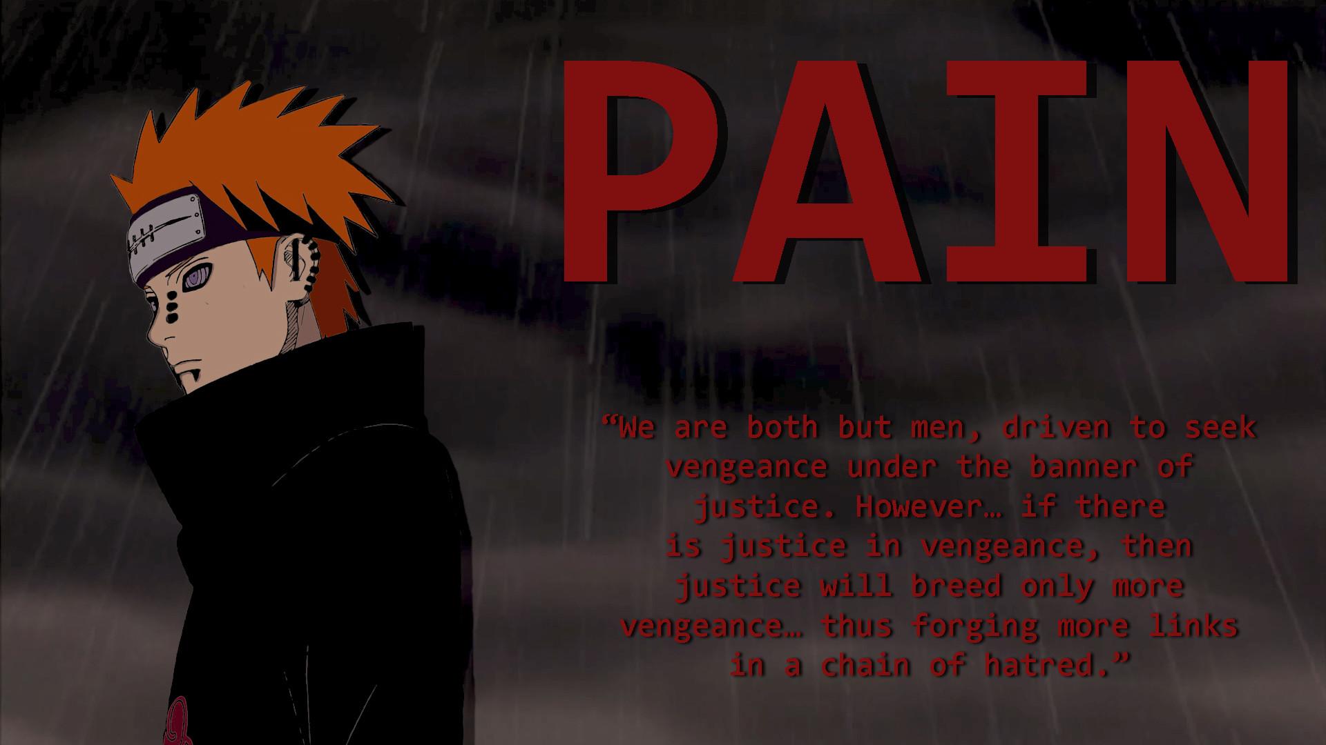 Naruto Pain Quotes Wallpaper