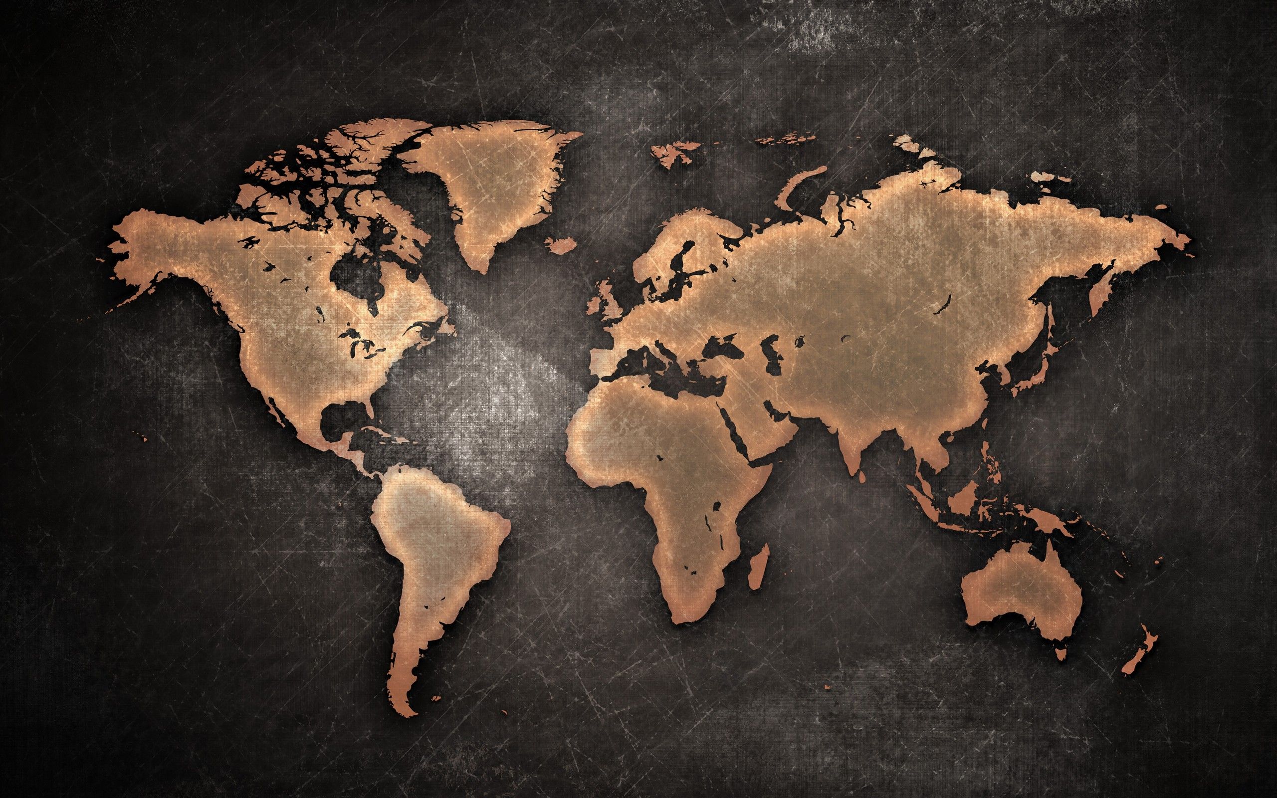 abstract, Earth, scratches, maps, continents wallpaper