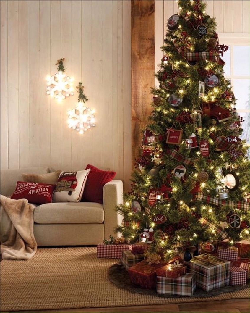 Calm Cozy Christmas Living Room For your Home
