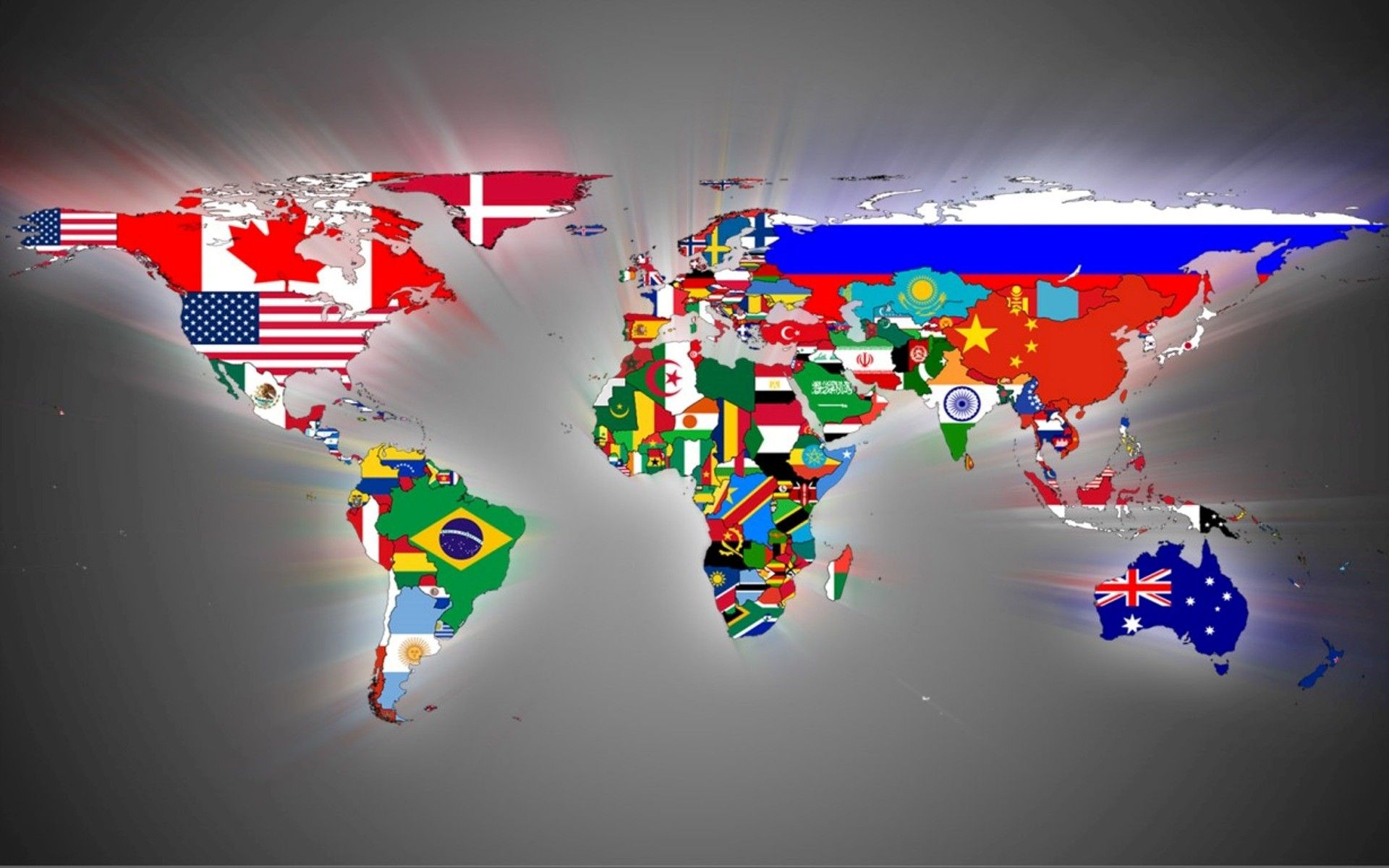 flags, maps, world map, continent wallpaper