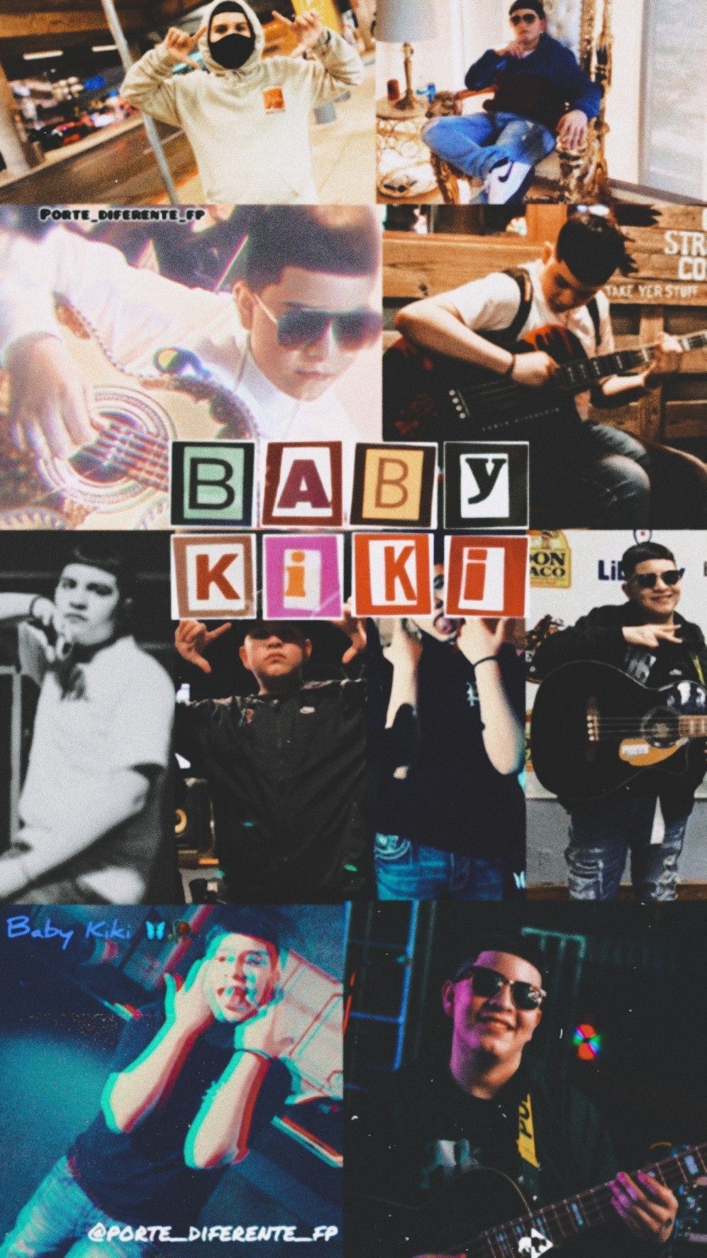 Baby Kiki from porte differente. Homescreen wallpaper, Wallpaper, Aesthetic wallpaper