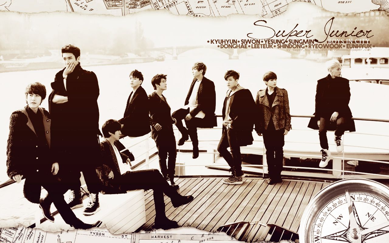 Super Junior Desktop Wallpaper