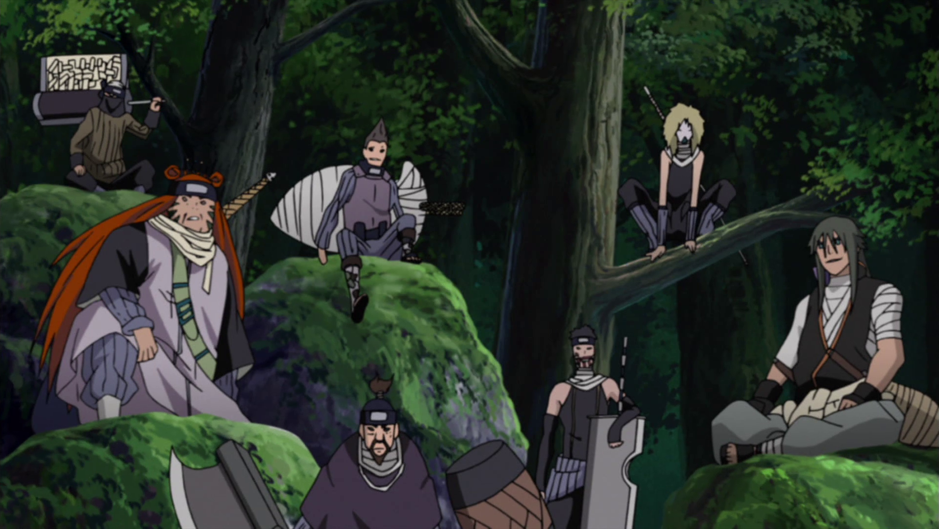Seven Ninja Swordsmen of the Mist