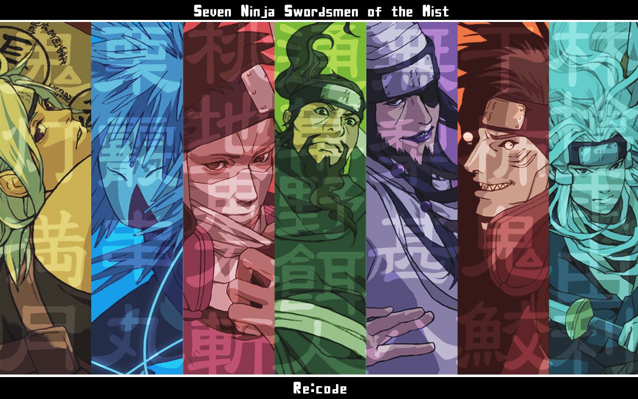 Kisame Hoshigaki Seven Ninja Swordsmen Of The Mist.