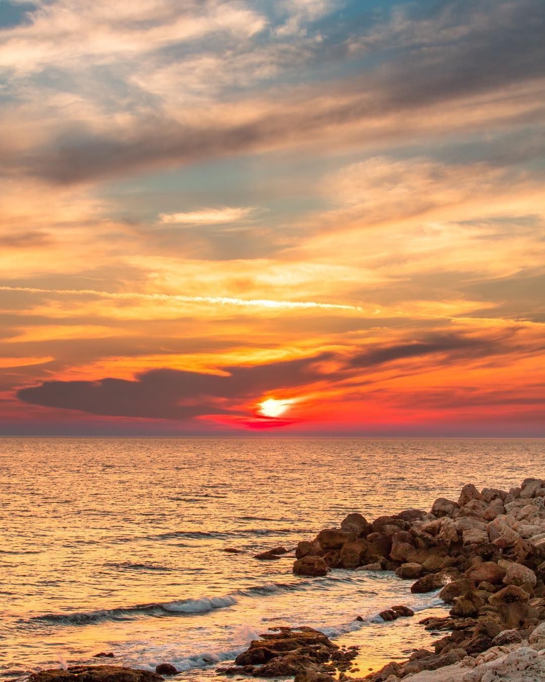 byblos #lebanon #sunset #mediterranean #sea #beach #beautiful #horizon # sunsets #sky #clouds #view #outdoors #happy #best #nature #photo. Sunset, Clouds, Outdoor