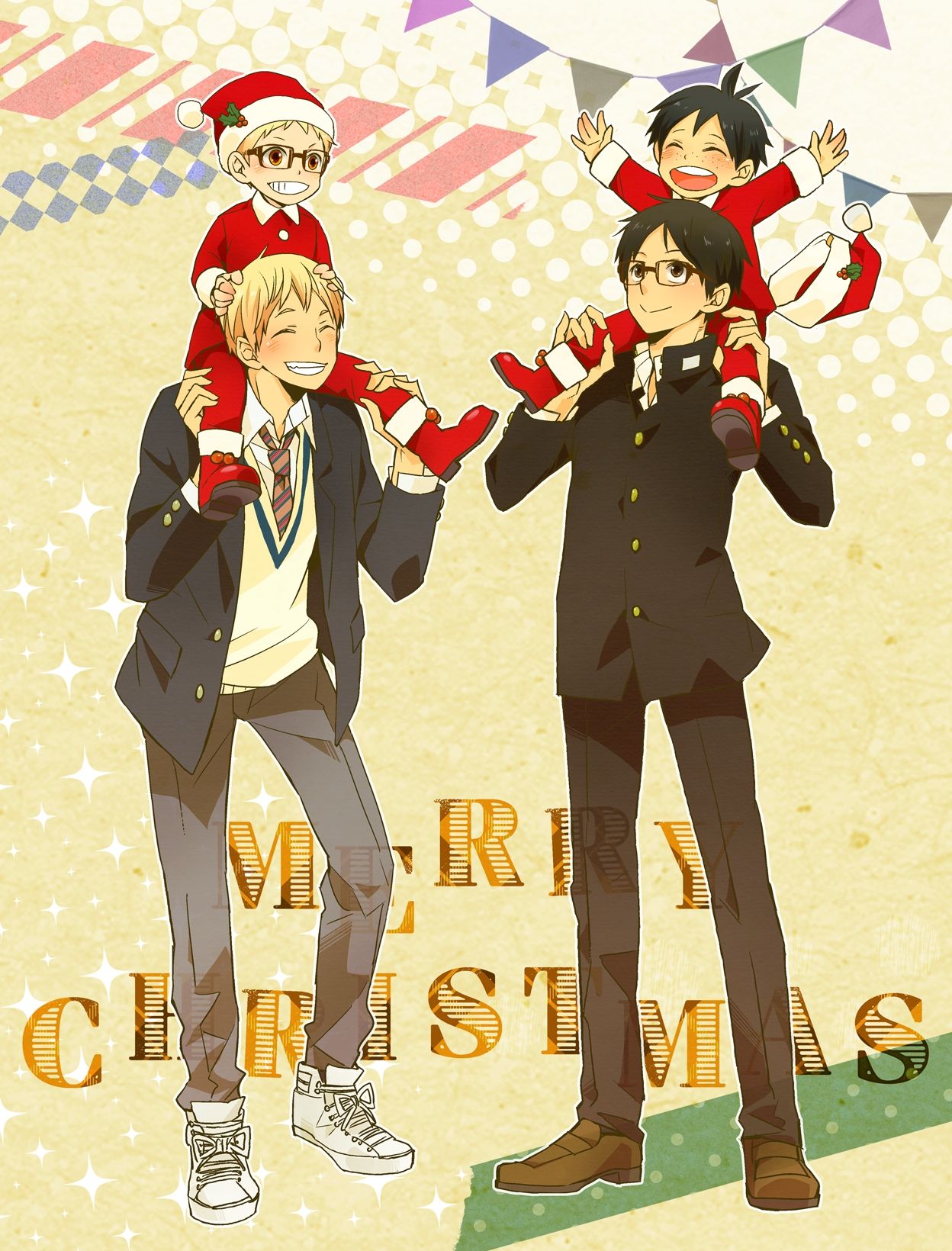 Haikyuu!!, Christmas Anime Image Board