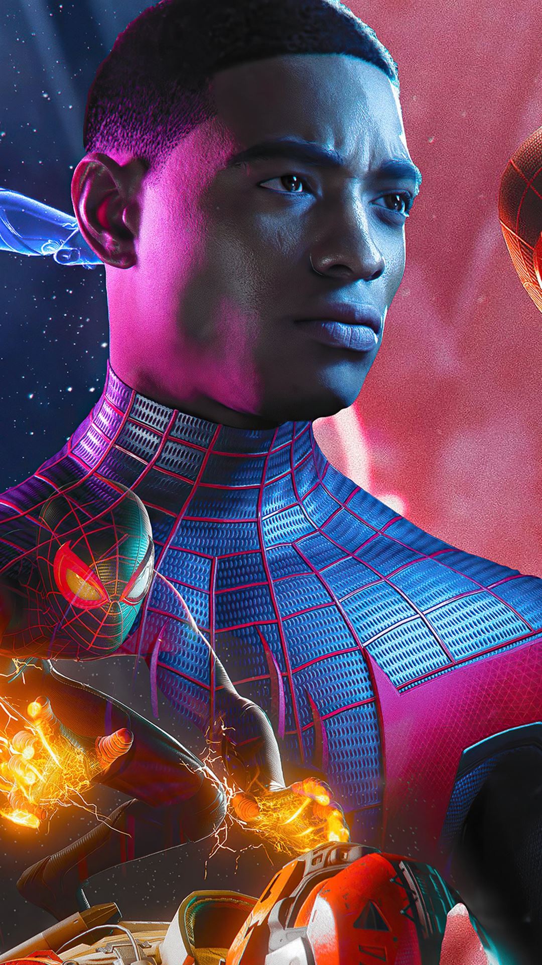 spider man miles morales 2020 4k iPhone 8 Wallpaper Free Download