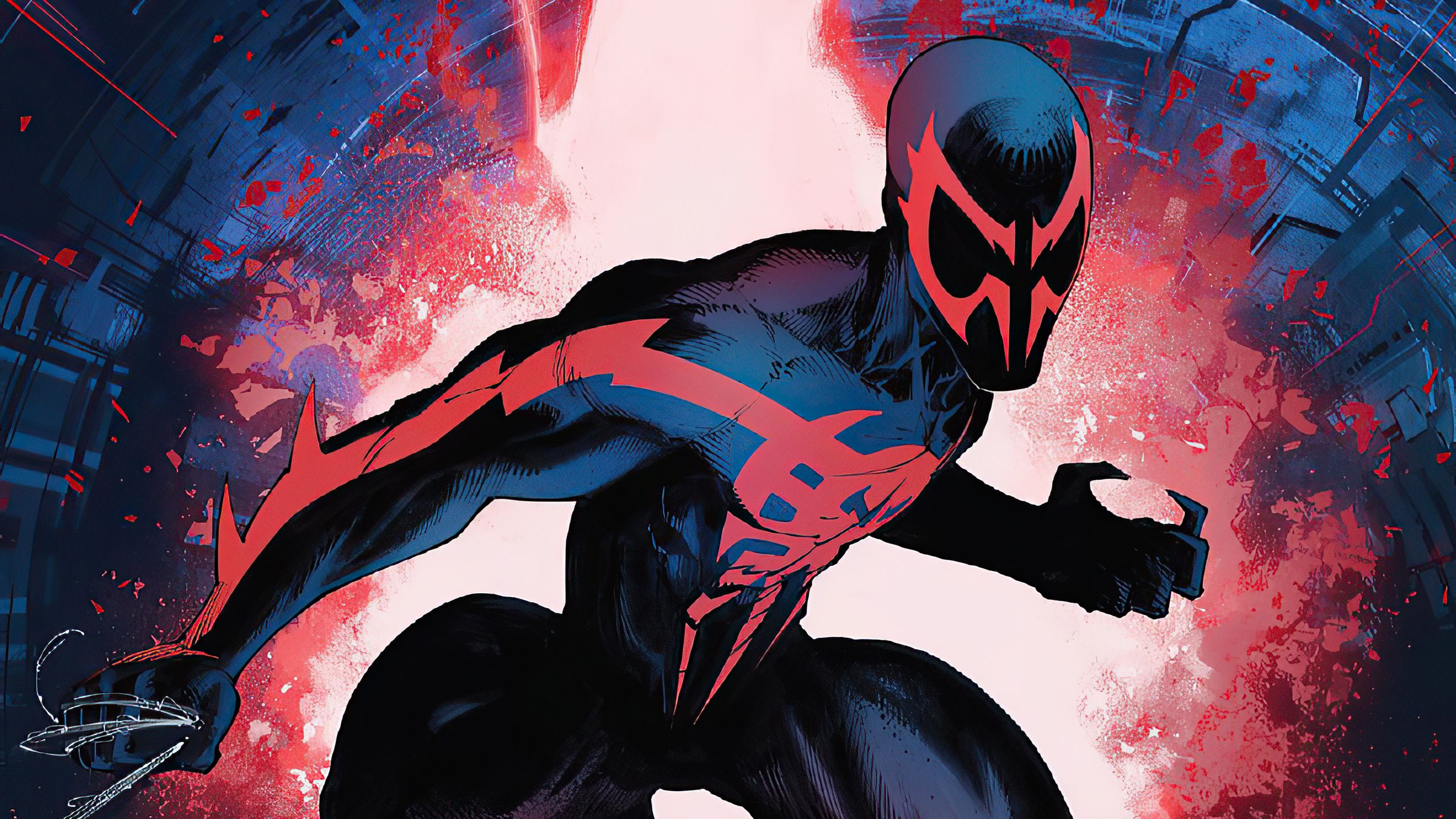 Spider Man 2099 1400x900 Resolution Wallpaper, HD Superheroes 4K Wallpaper, Image, Photo And Background