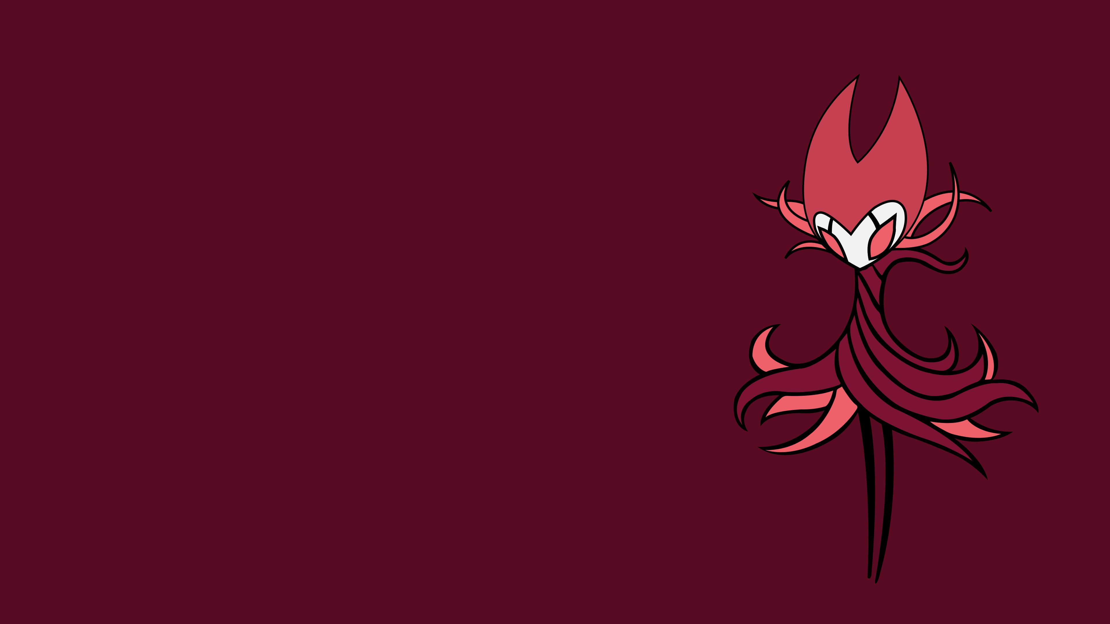 Nightmare King Grimm Minimal Vector Wallpaper (Update with Eyes) [3840x2160]