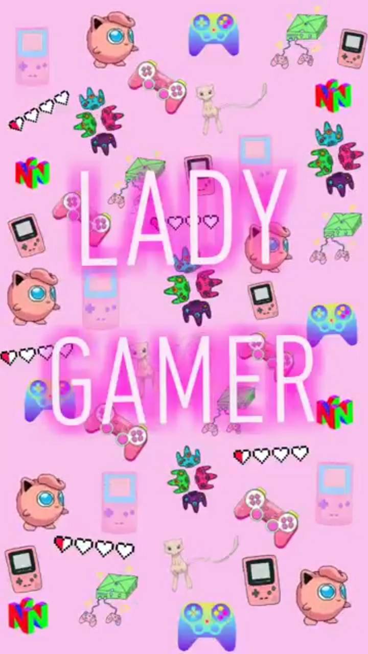 Lady Gamer wallpaper