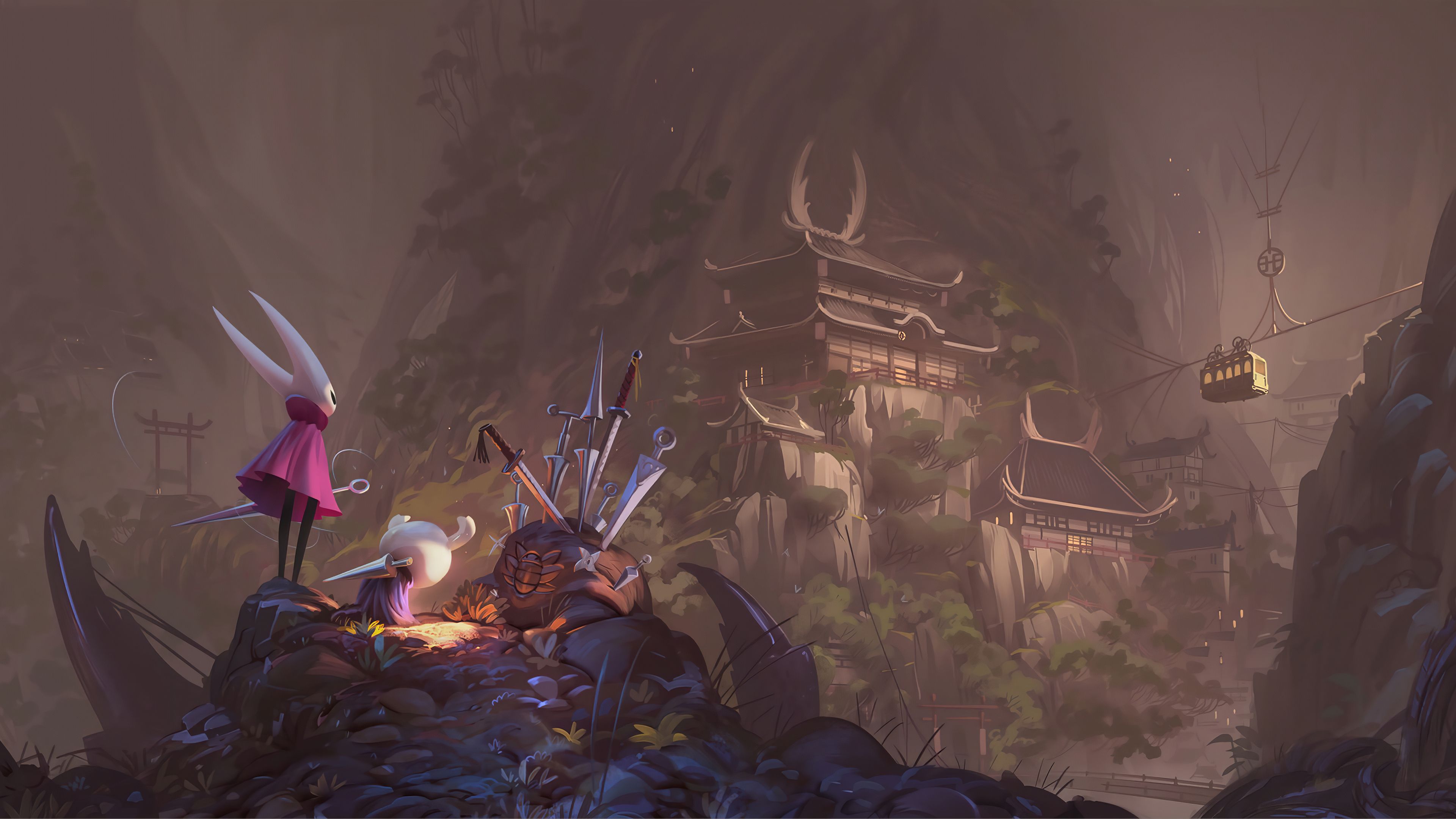 Vincent Bisschop Hollow Knight Fantasy Art 4k Hd Wallpaper, Fantasy Wallpaper, Digital Art Wallpaper, Artwork Wallpaper, Arti. Fantasy Art, Hollow Art, Knight