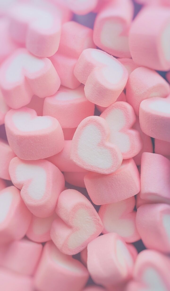 Kawaii Marshmallows Wallpaper