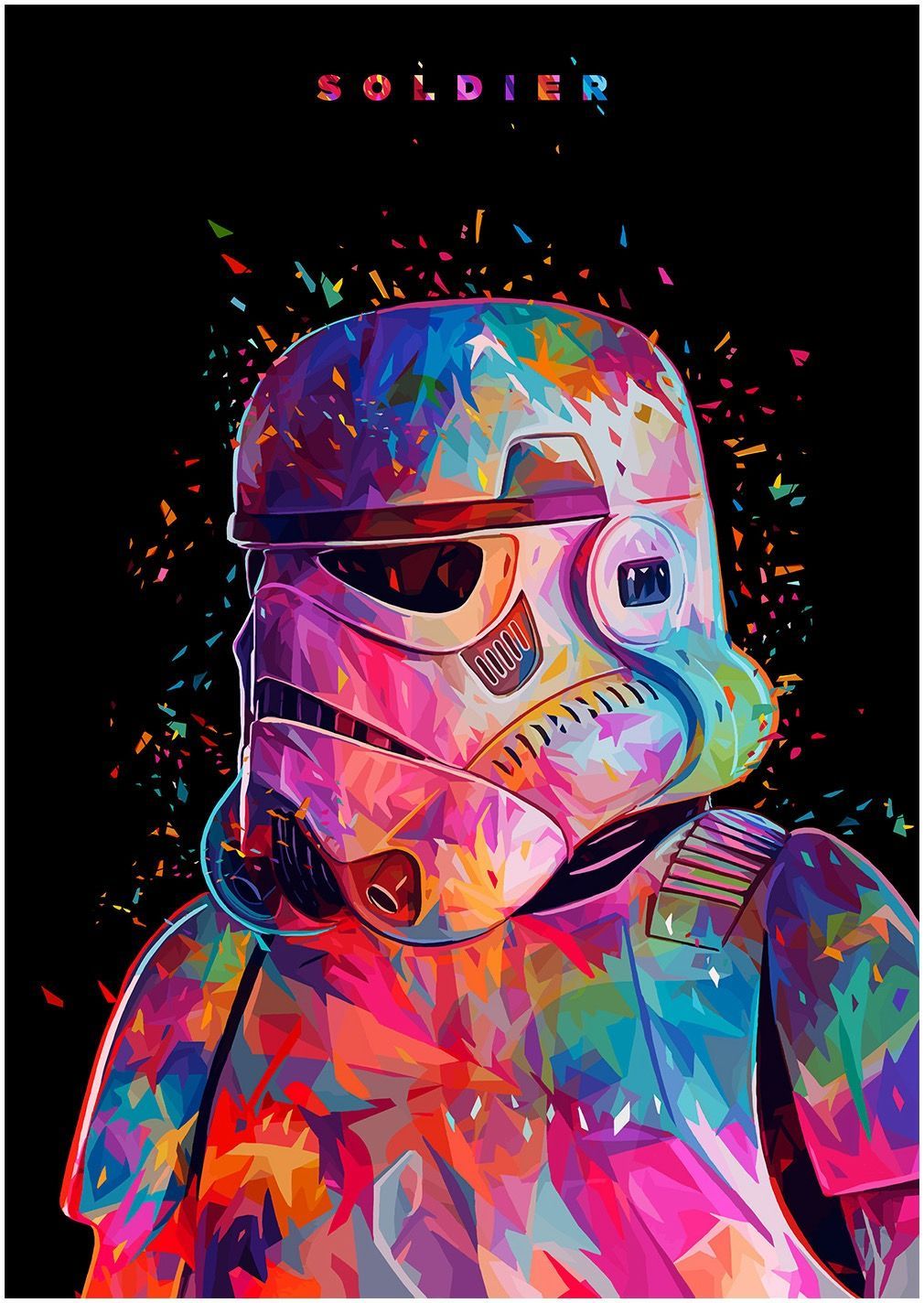 On a white or gold background. Star wars art, Star wars tribute, Star wars wallpaper