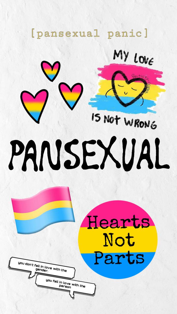 Pansexual pride wallpaper