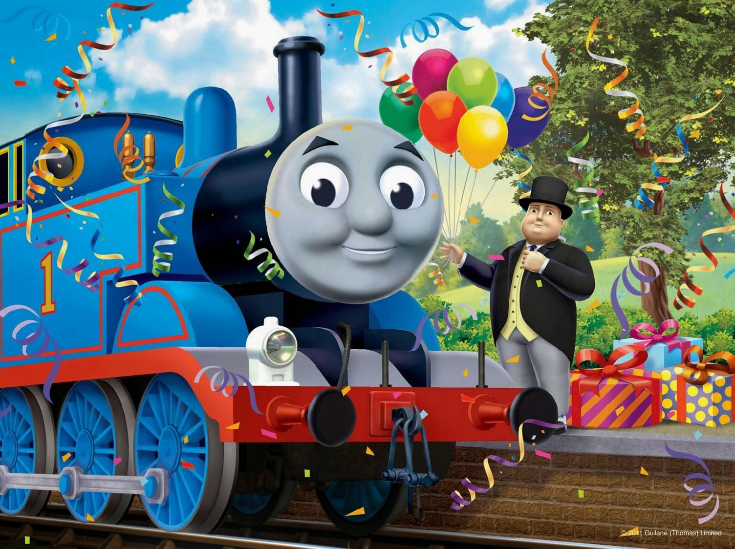 by claudeanthony 1191×670 Thomas And Friends Wallpaper (31 Wallpaper). Adorable Wallp. Thomas and friends, Thomas train birthday, Thomas birthday